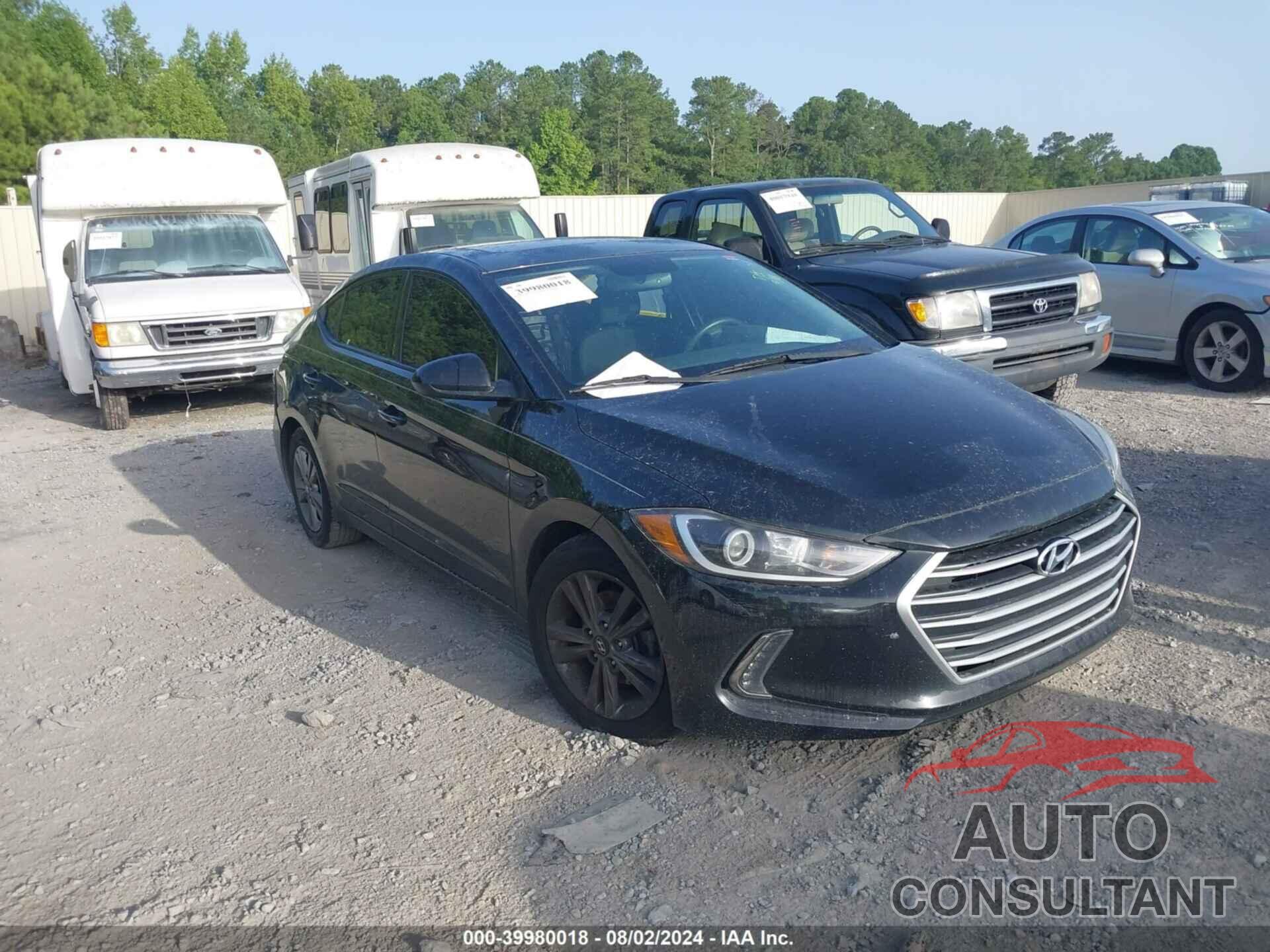 HYUNDAI ELANTRA 2017 - 5NPD84LF2HH176709
