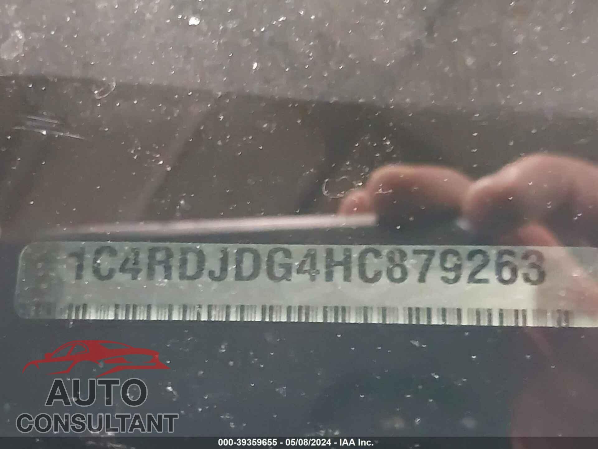 DODGE DURANGO 2017 - 1C4RDJDG4HC879263