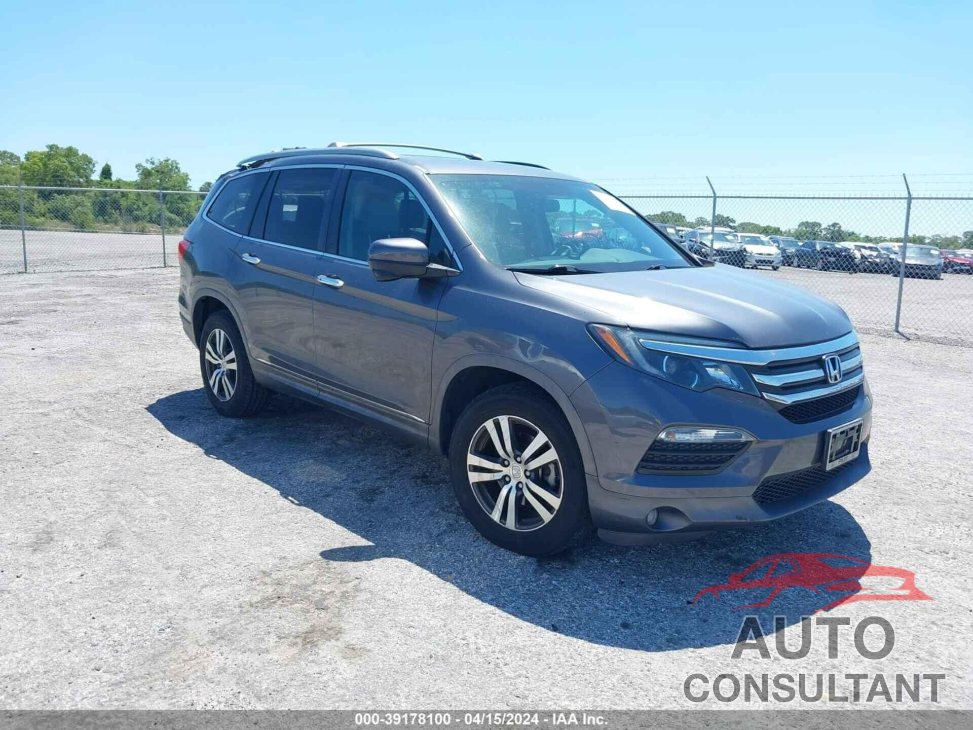 HONDA PILOT 2018 - 5FNYF5H58JB010373