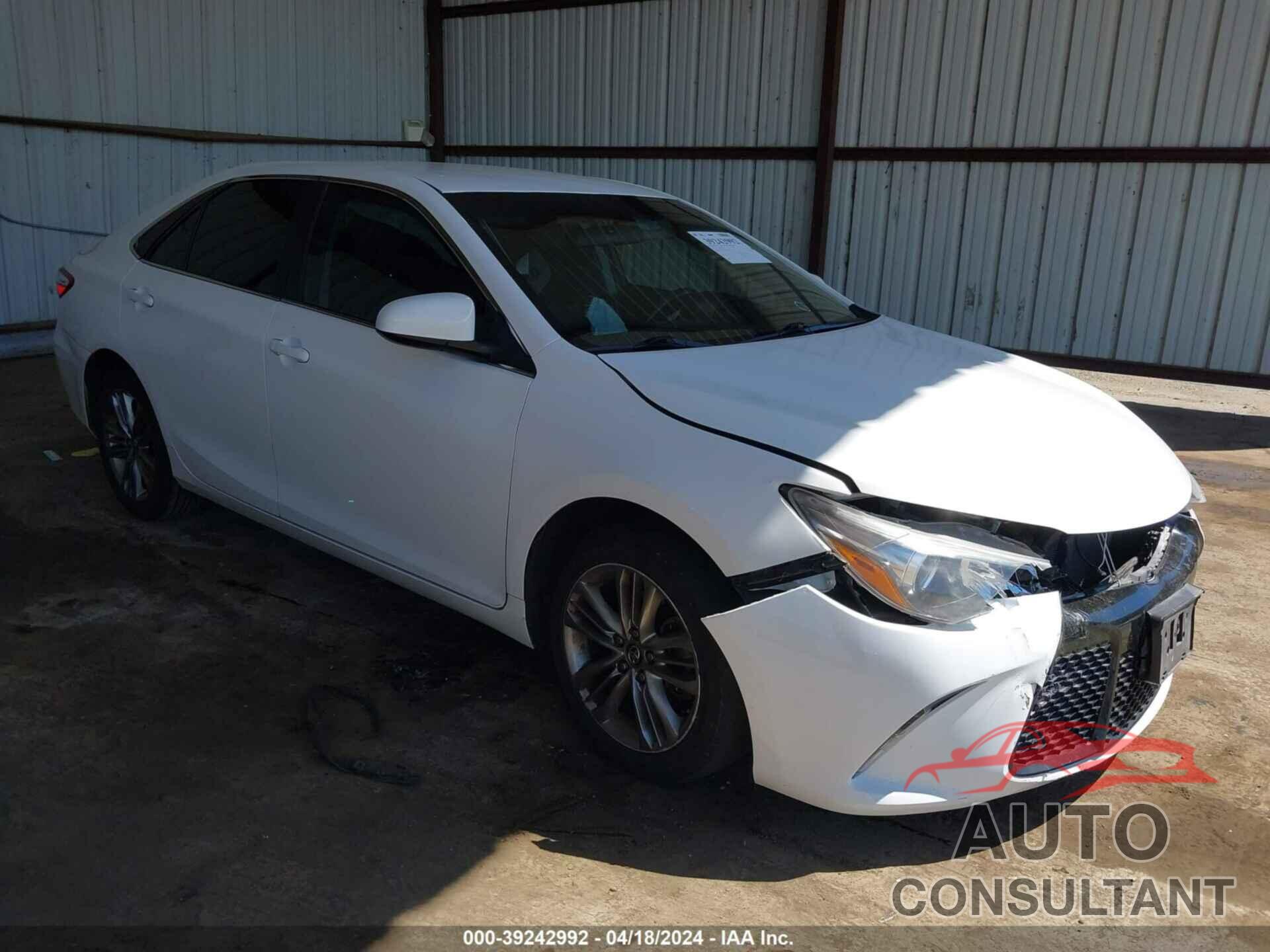 TOYOTA CAMRY 2017 - 4T1BF1FK1HU731395