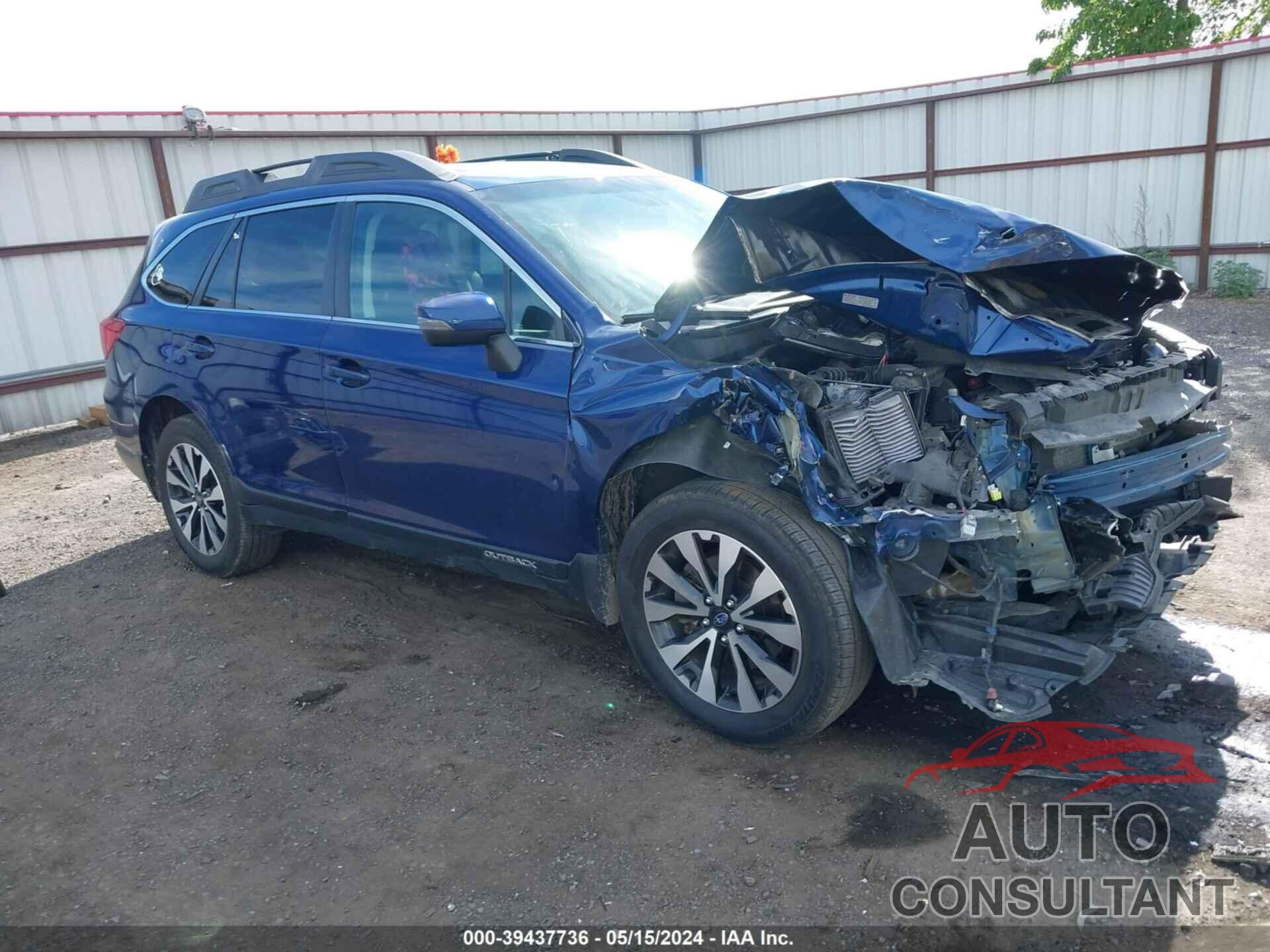SUBARU OUTBACK 2016 - 4S4BSANC3G3262630