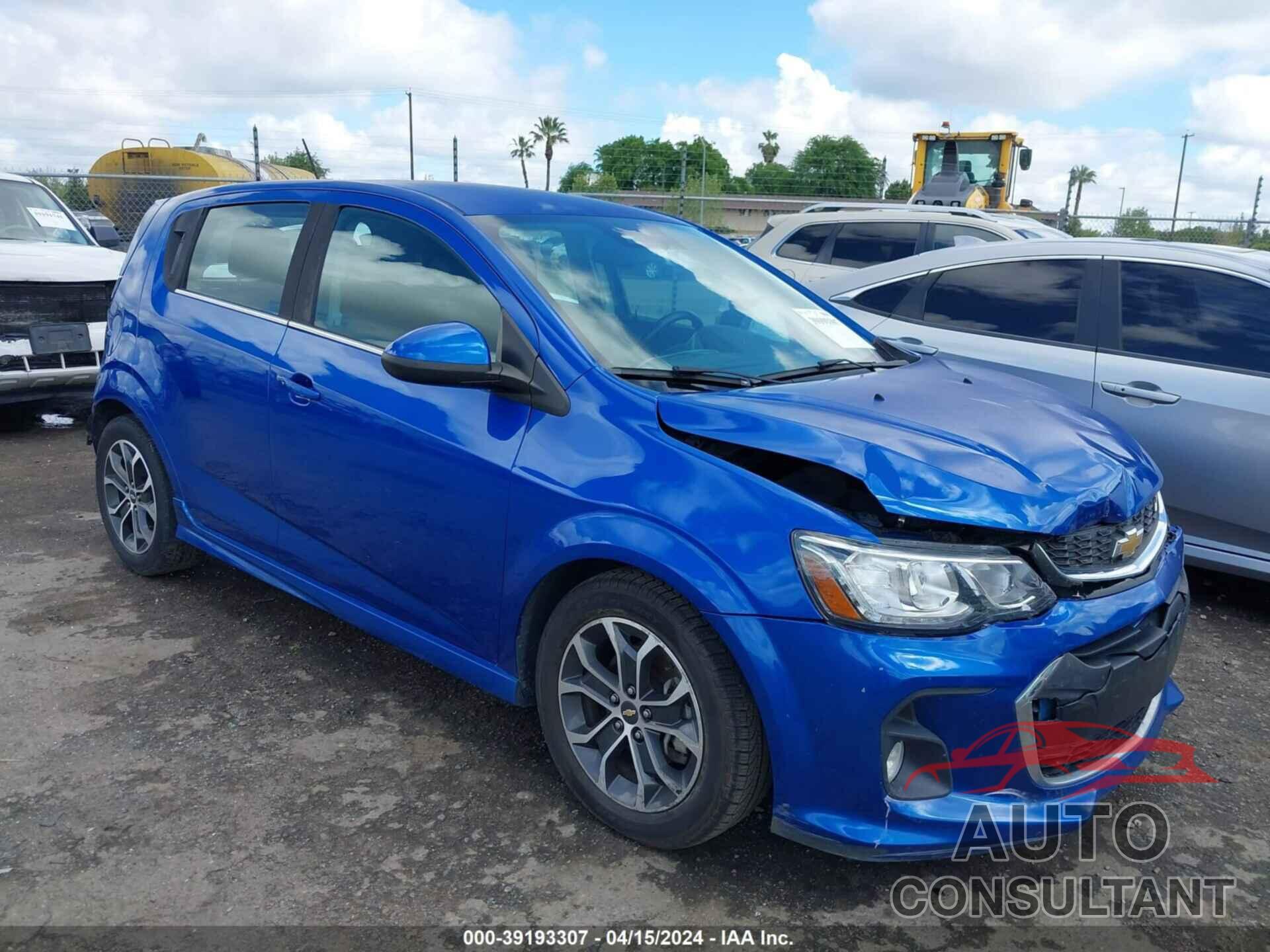 CHEVROLET SONIC 2017 - 1G1JD6SB3H4106594