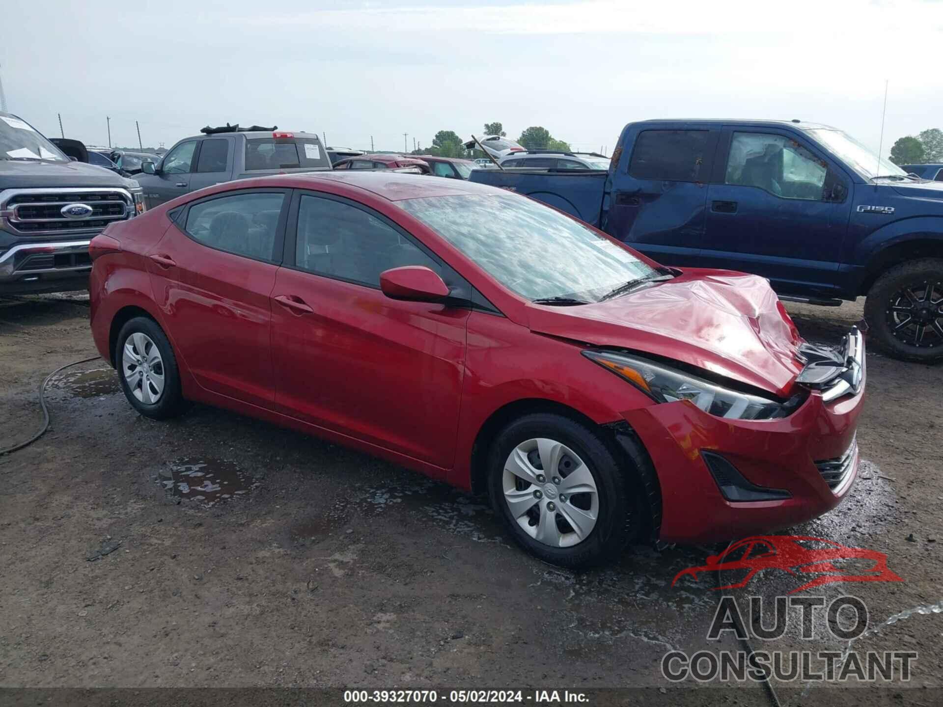 HYUNDAI ELANTRA 2016 - 5NPDH4AE2GH745485