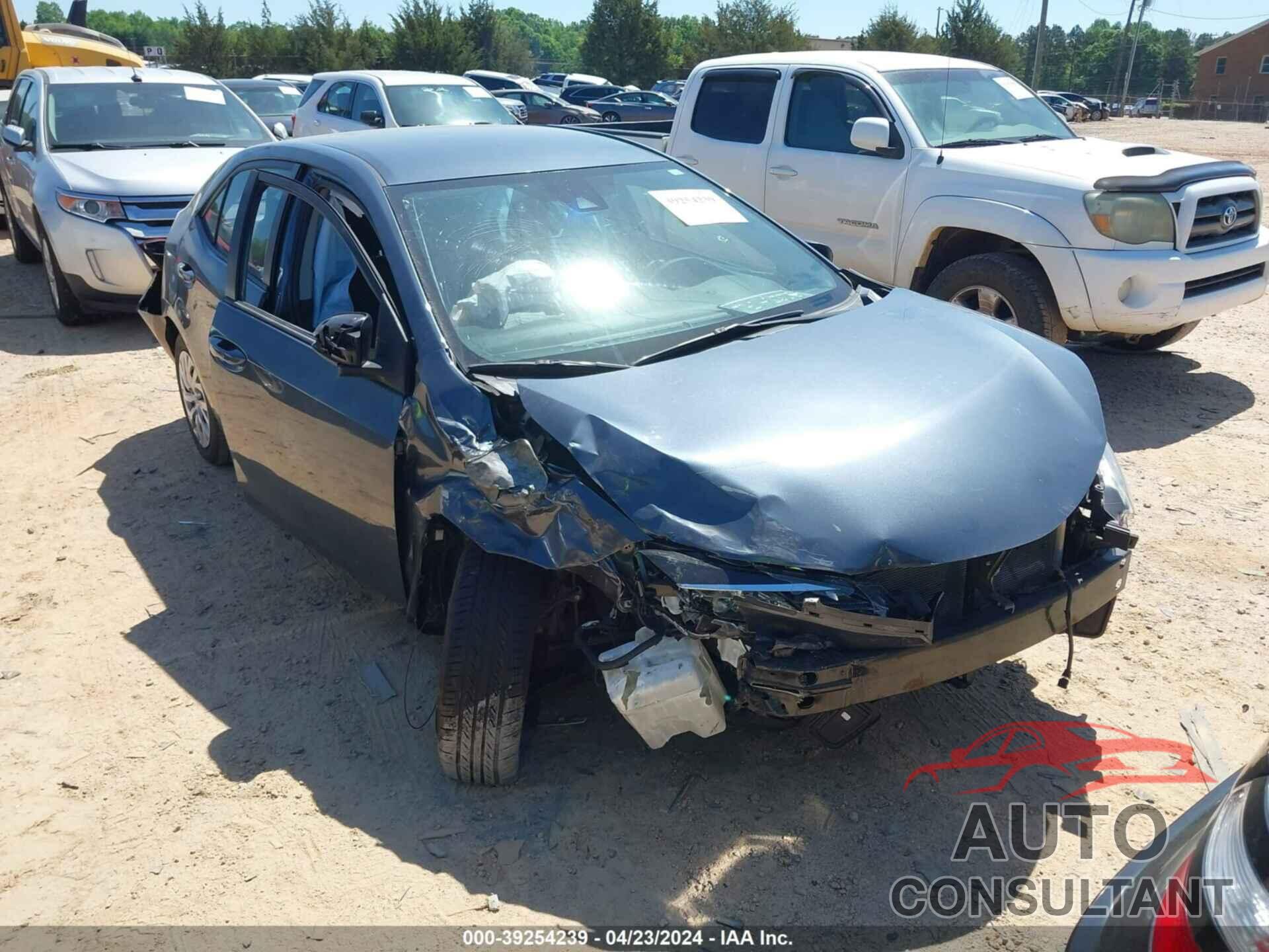 TOYOTA COROLLA 2019 - 2T1BURHE2KC131392