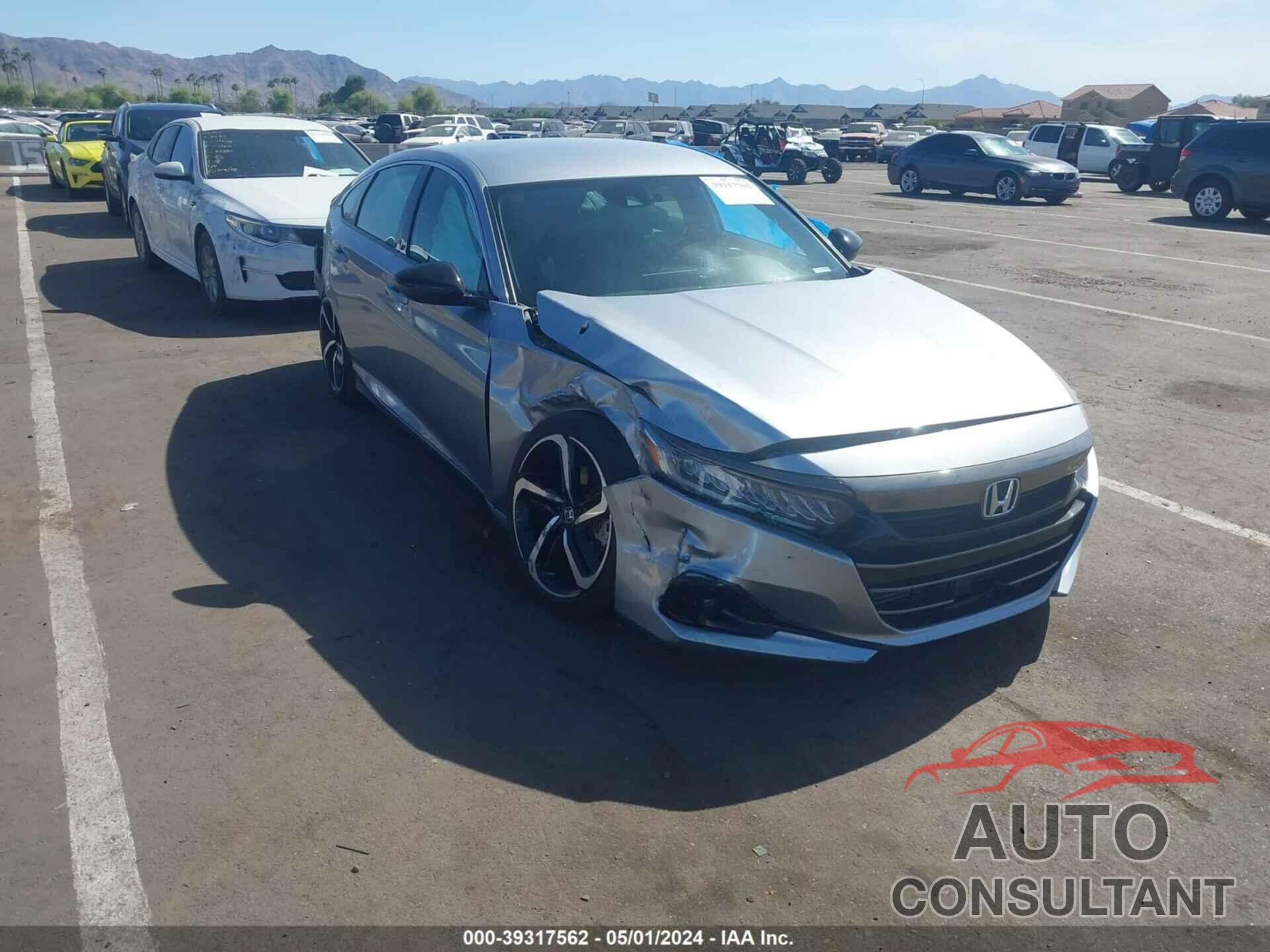 HONDA ACCORD 2021 - 1HGCV1F36MA063823