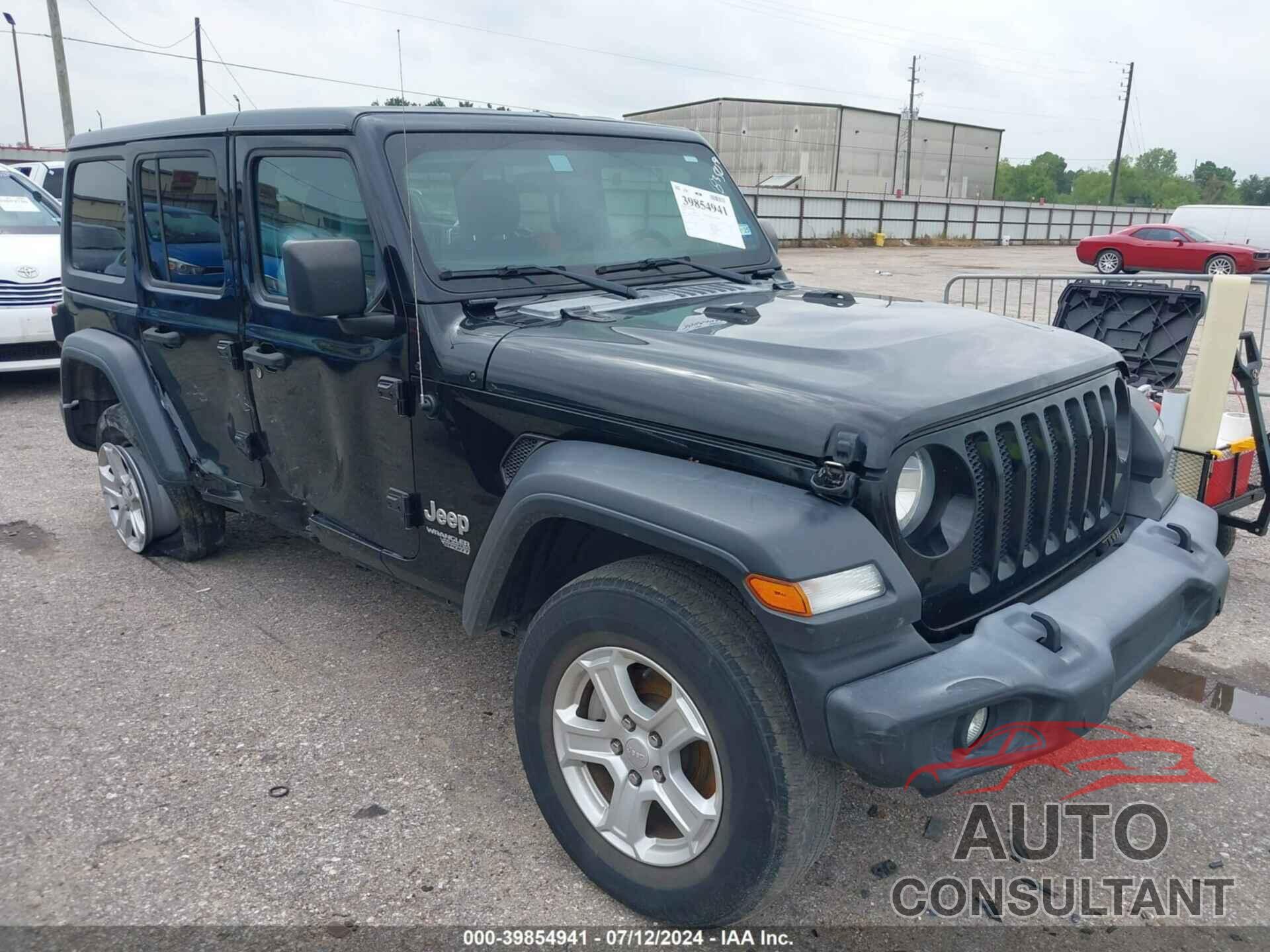JEEP WRANGLER UNLIMITED 2020 - 1C4HJXDG3LW216703