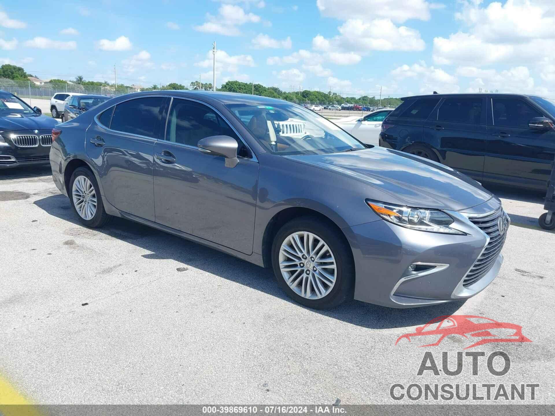 LEXUS ES 350 2018 - 58ABK1GGXJU096195