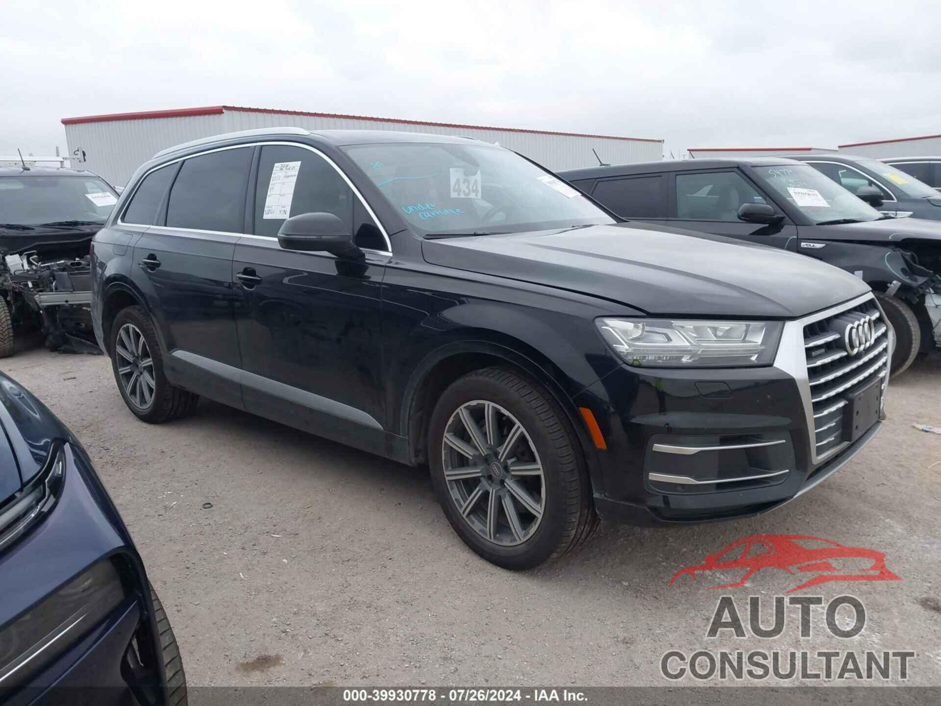 AUDI Q7 2019 - WA1LHAF79KD015845