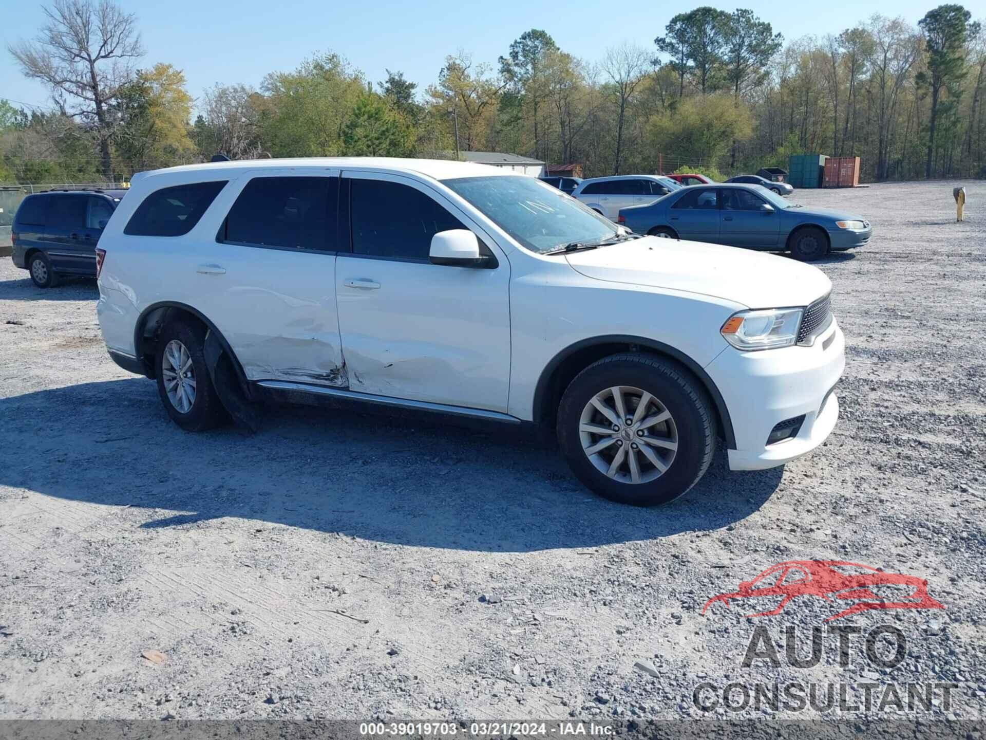 DODGE DURANGO 2019 - 1C4SDJFT8KC771196
