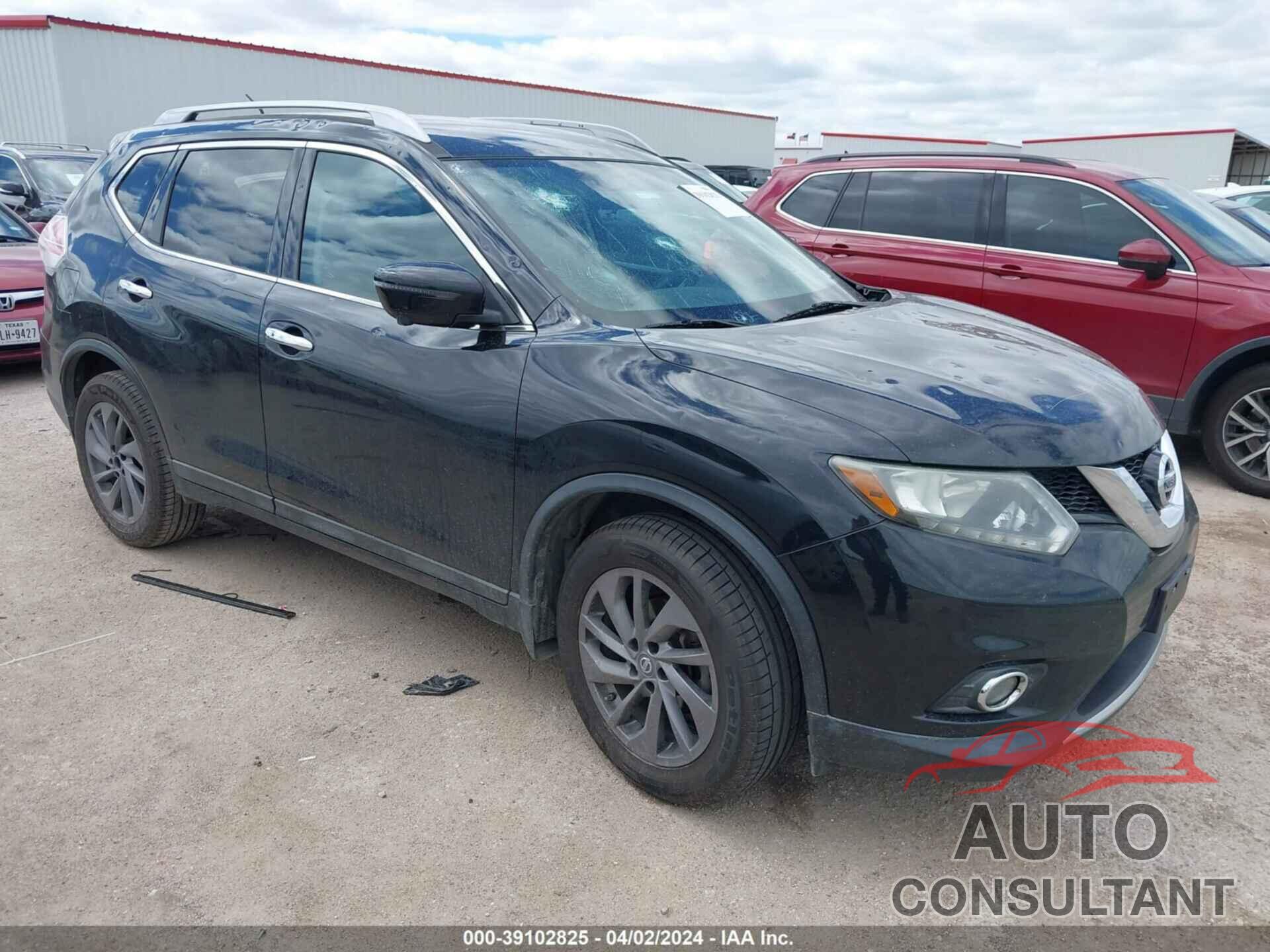 NISSAN ROGUE 2016 - 5N1AT2MT2GC781930