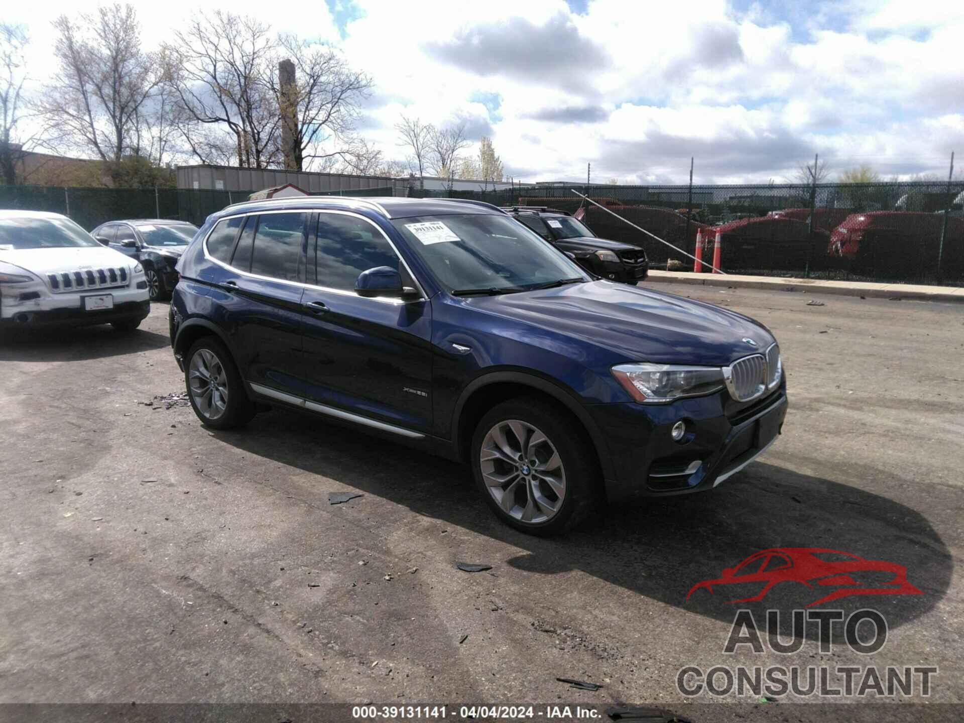 BMW X3 2016 - 5UXWX9C50G0D89347