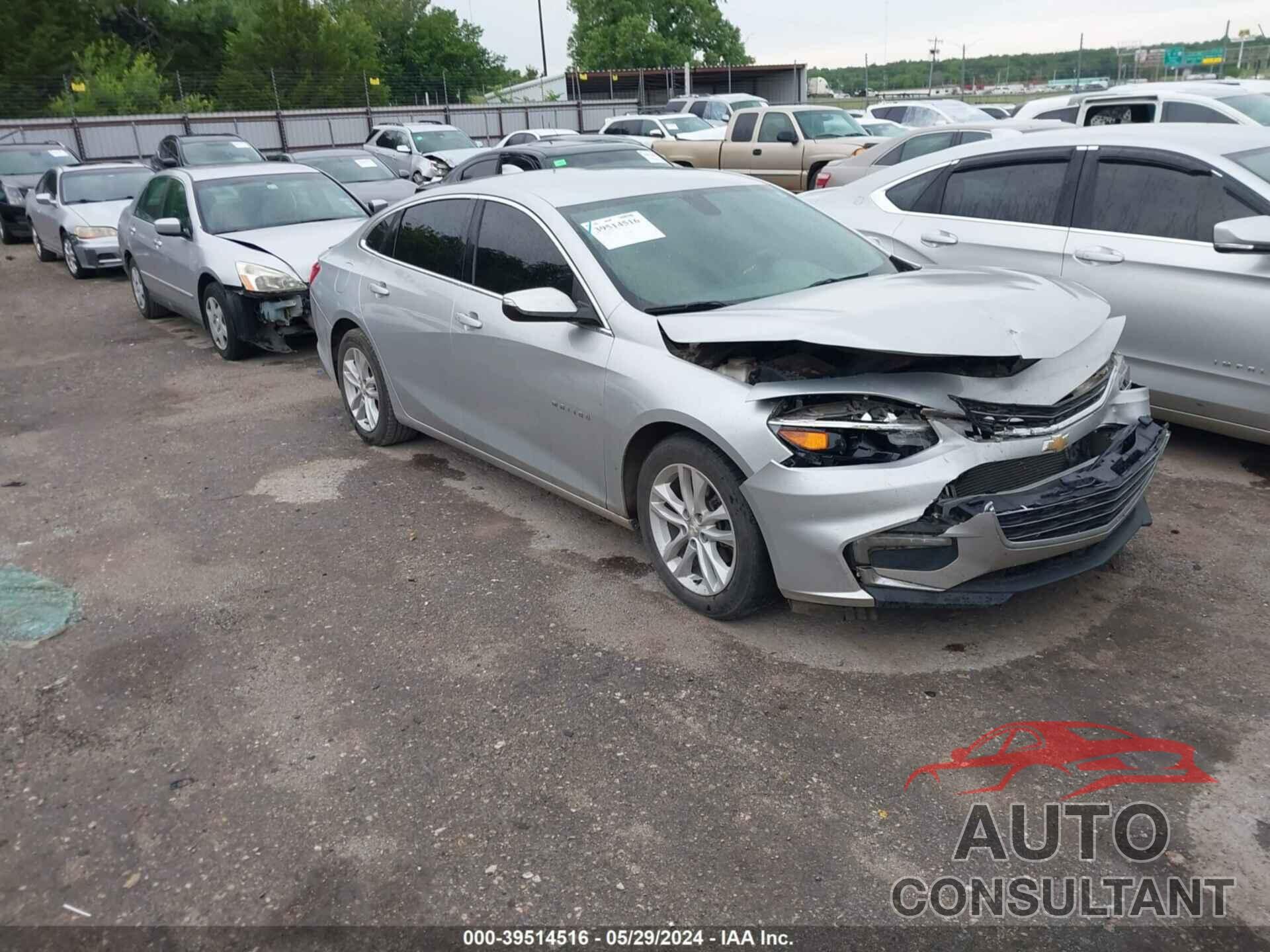 CHEVROLET MALIBU 2016 - 1G1ZE5ST2GF299469