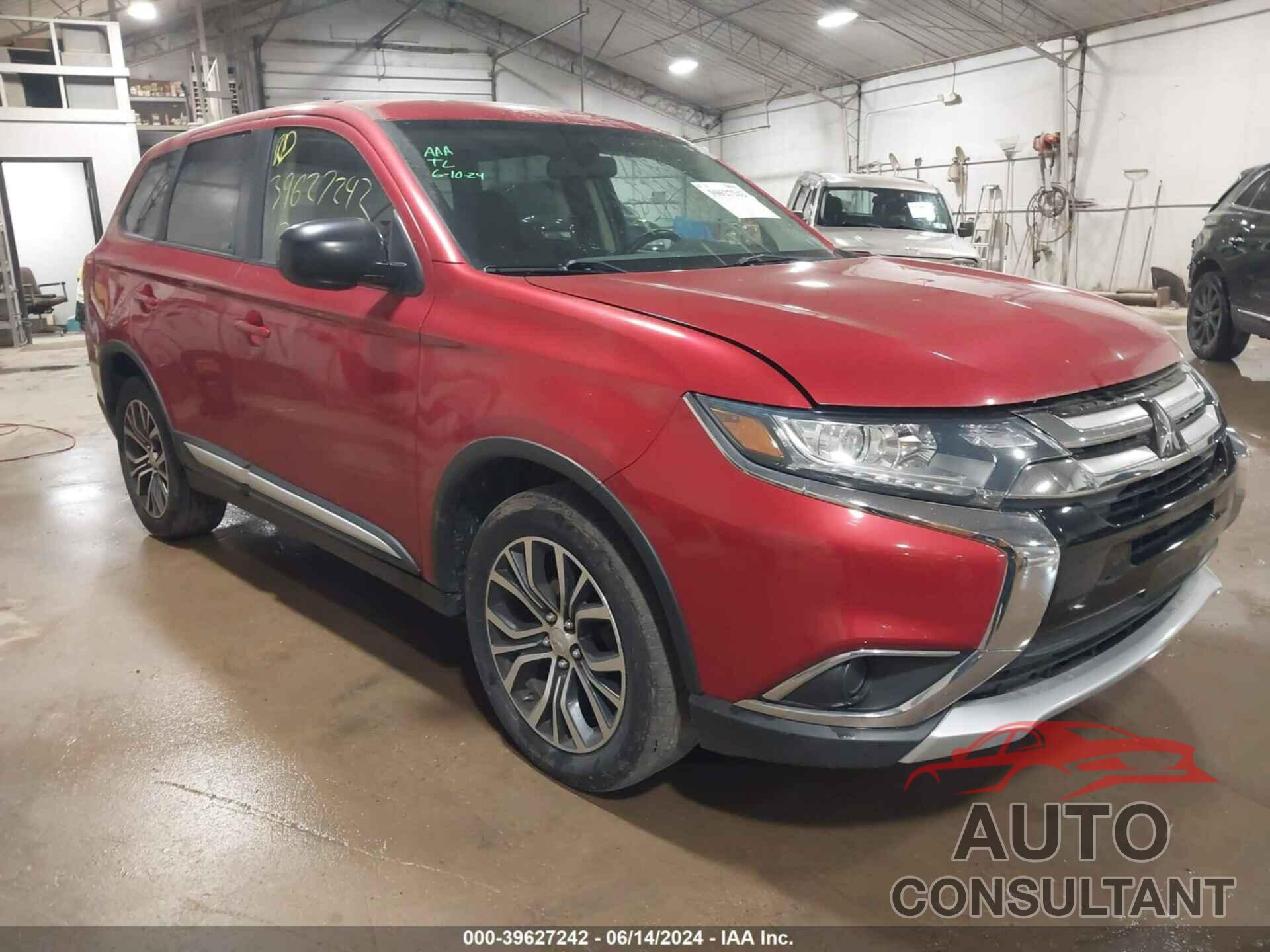 MITSUBISHI OUTLANDER 2017 - JA4AZ2A37HZ011240