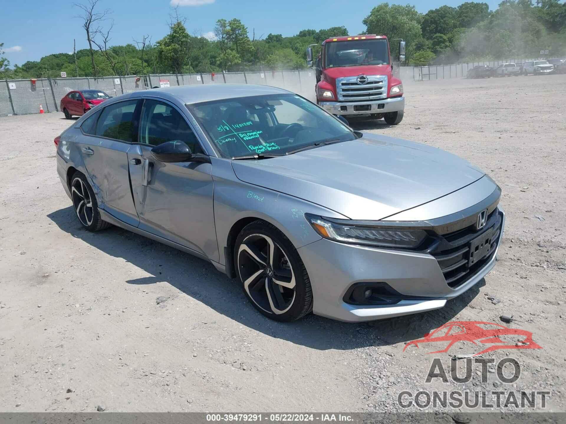 HONDA ACCORD 2021 - 1HGCV1F44MA055860