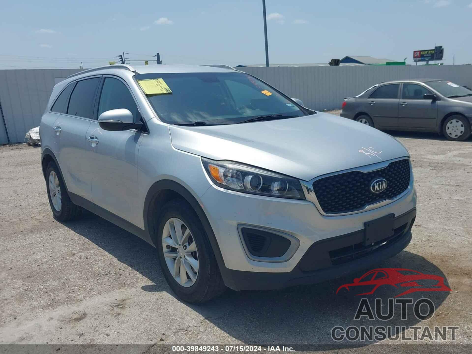 KIA SORENTO 2016 - 5XYPG4A55GG009986