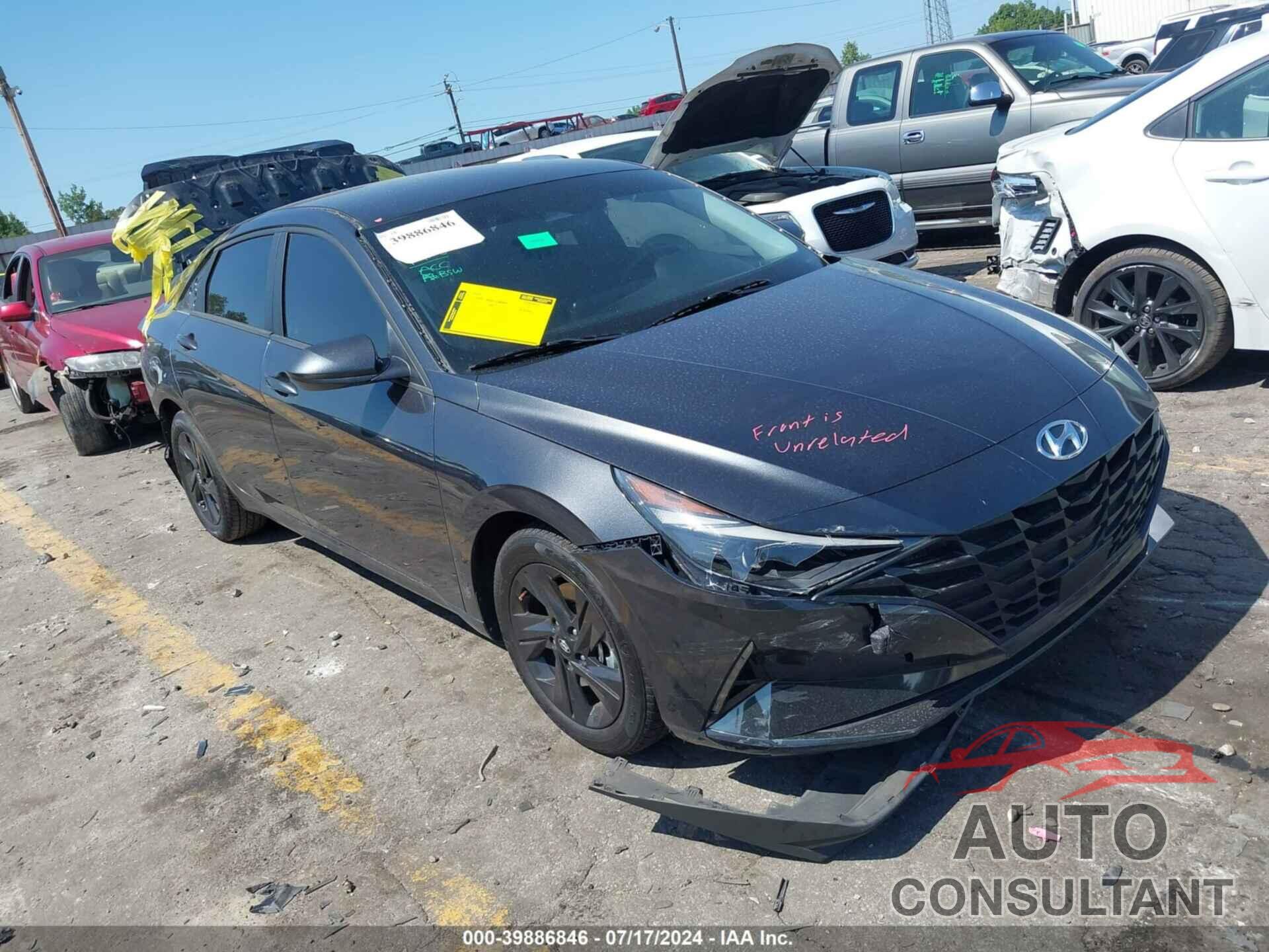 HYUNDAI ELANTRA 2021 - 5NPLS4AG5MH028069