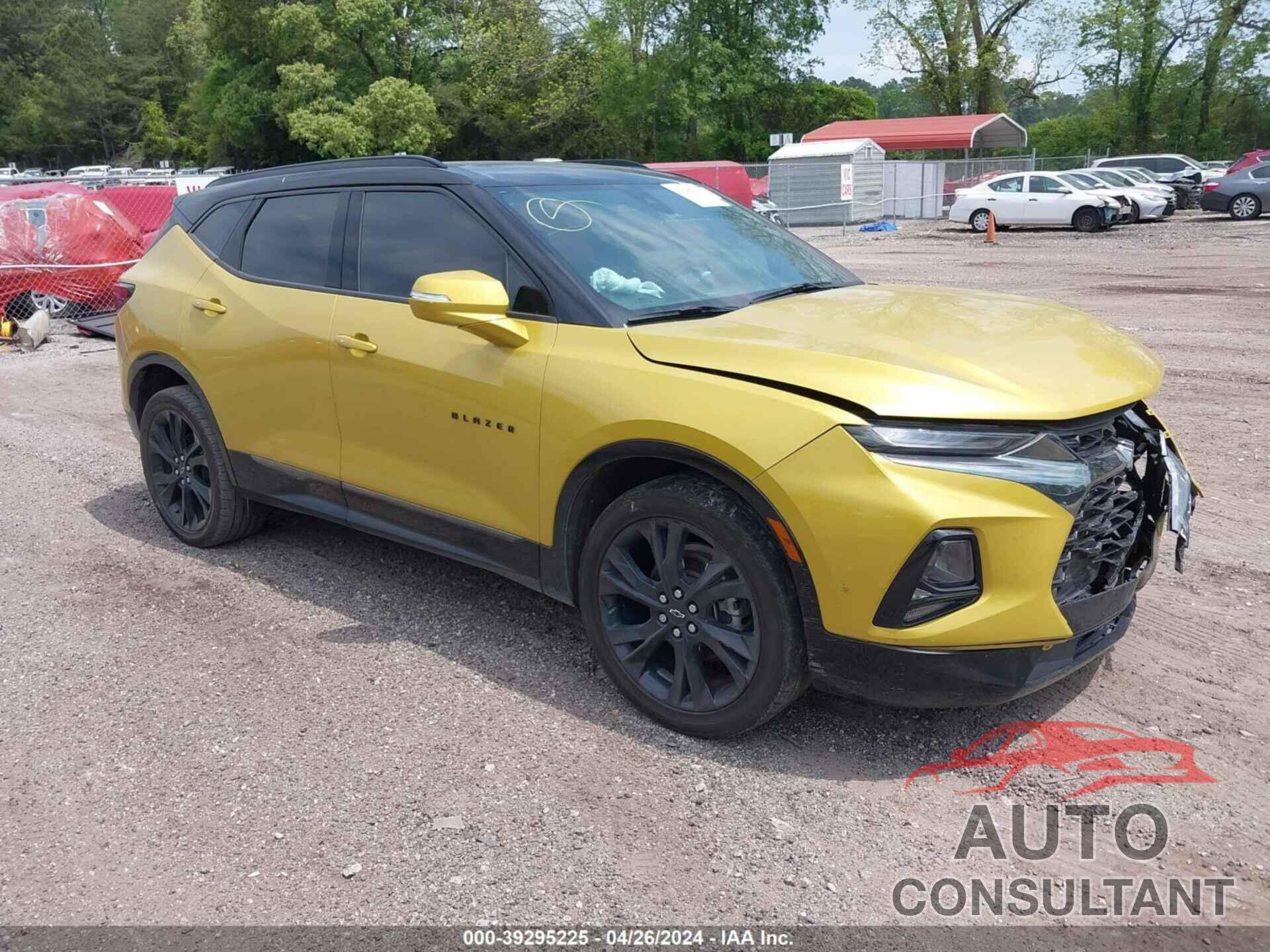 CHEVROLET BLAZER 2022 - 3GNKBERS9NS130659