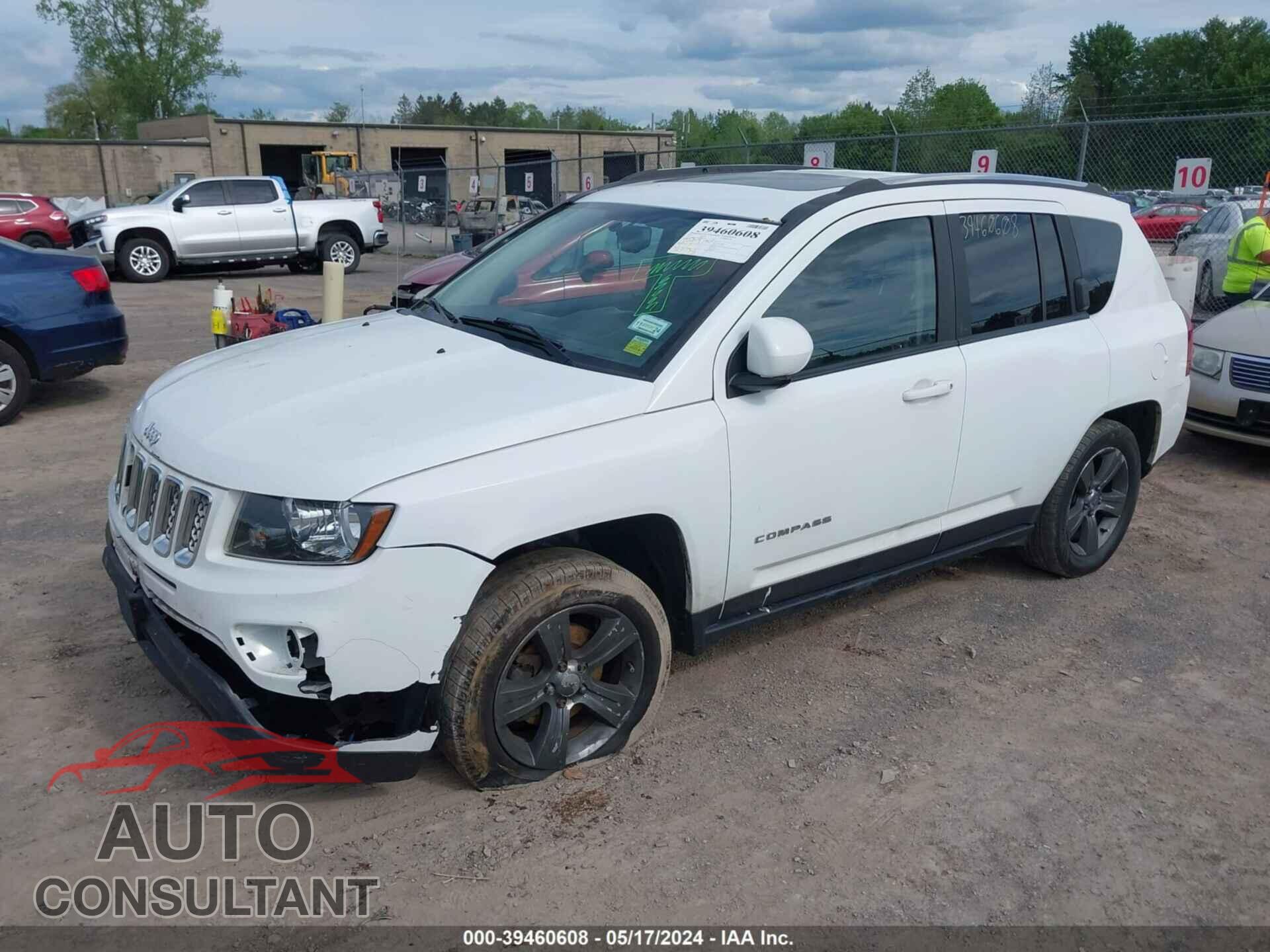 JEEP COMPASS 2017 - 1C4NJDEB9HD192706