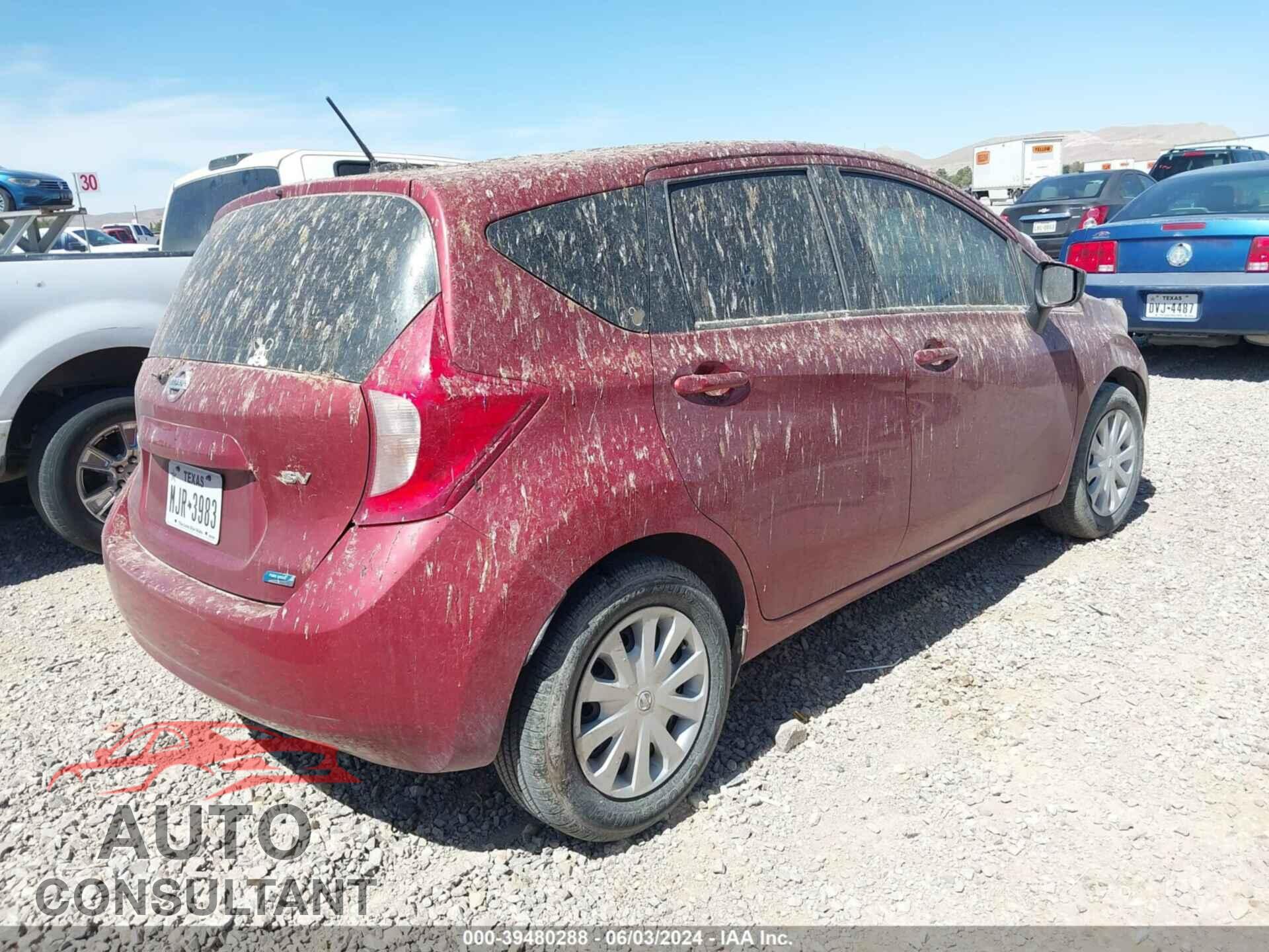 NISSAN VERSA NOTE 2016 - 3N1CE2CP2GL378811