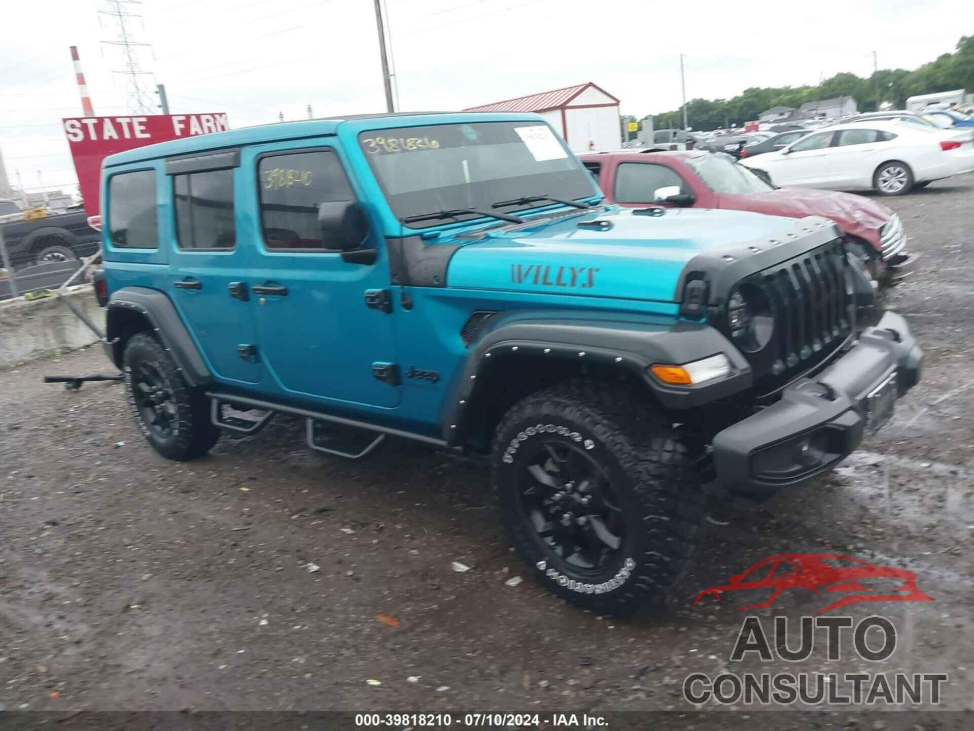 JEEP WRANGLER UNLIMITED 2020 - 1C4HJXDG3LW325713