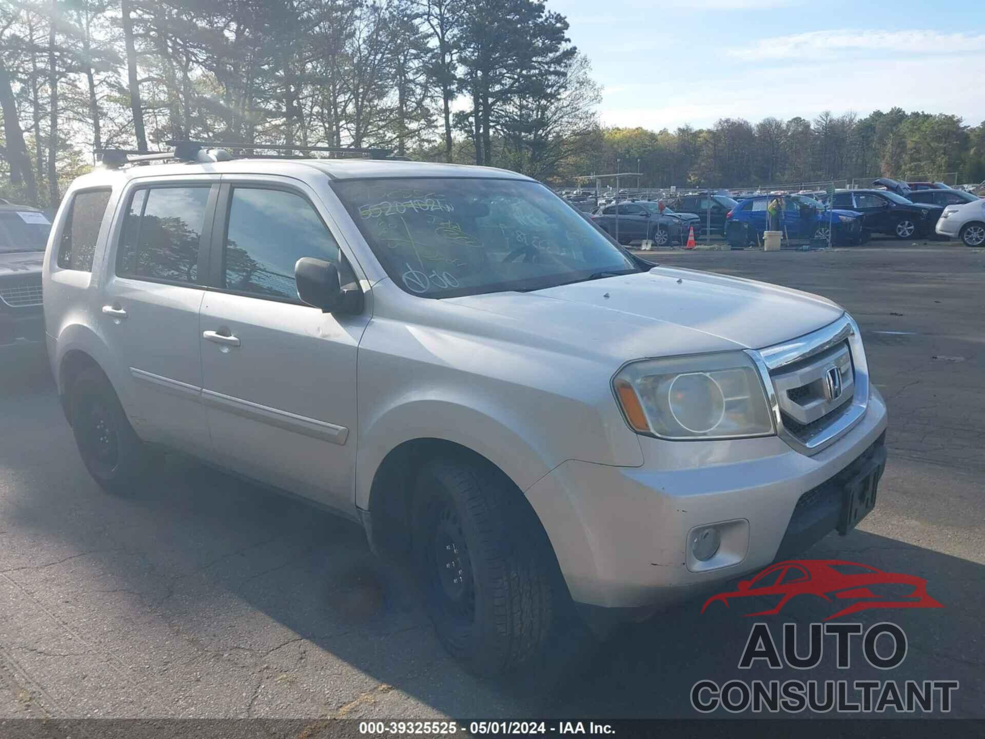 HONDA PILOT 2009 - 5FNYF484X9B030881