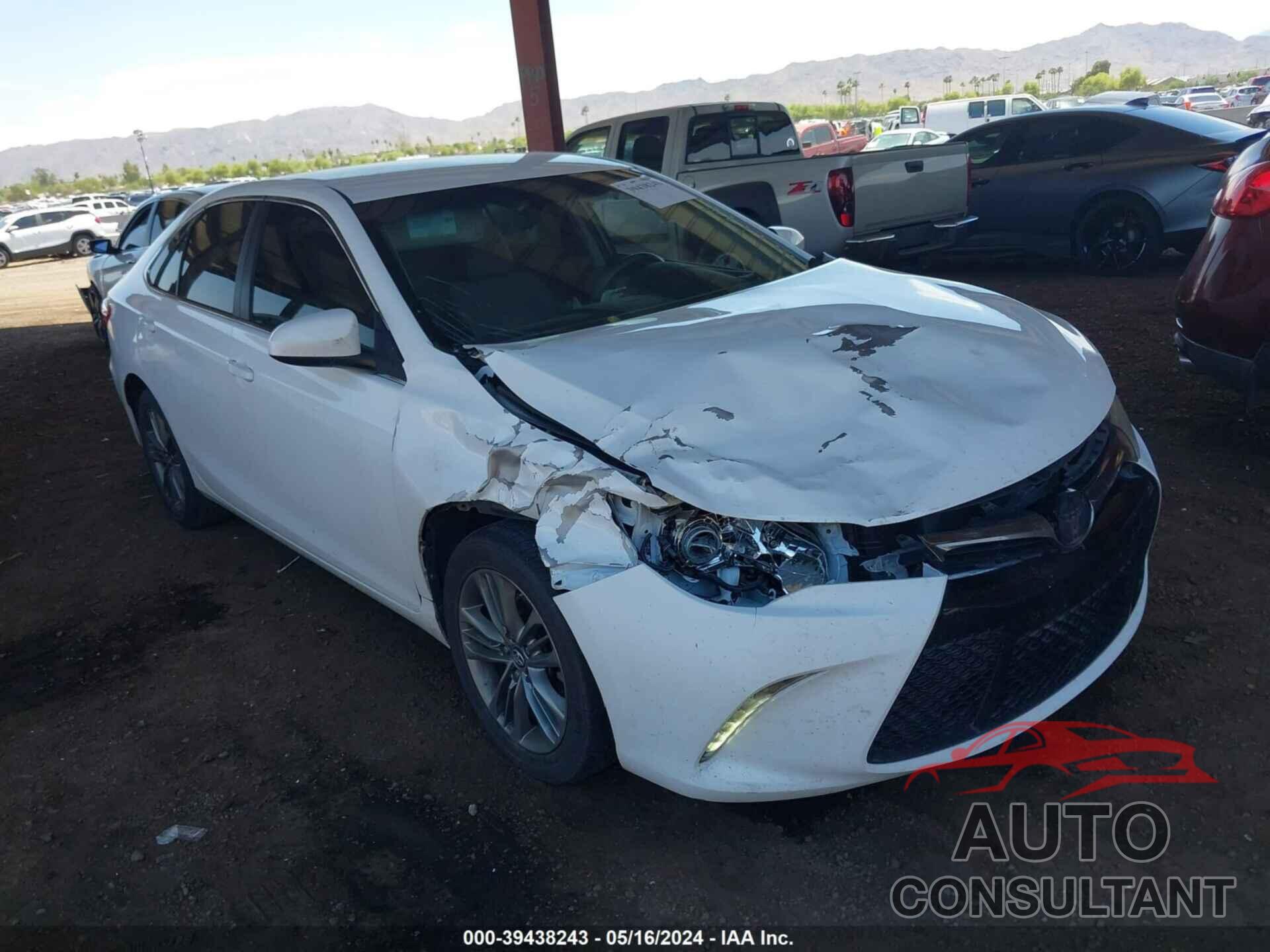 TOYOTA CAMRY 2017 - 4T1BF1FK0HU637234