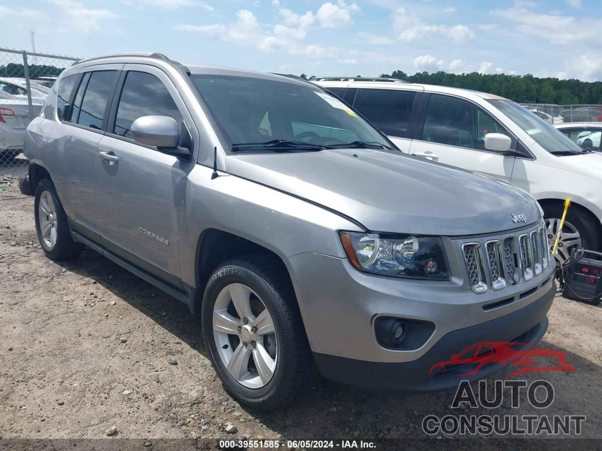 JEEP COMPASS 2017 - 1C4NJDEB1HD204752