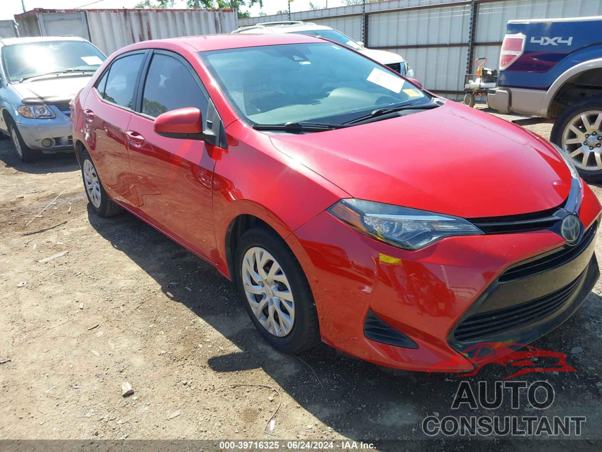 TOYOTA COROLLA 2017 - 5YFBURHE0HP632127