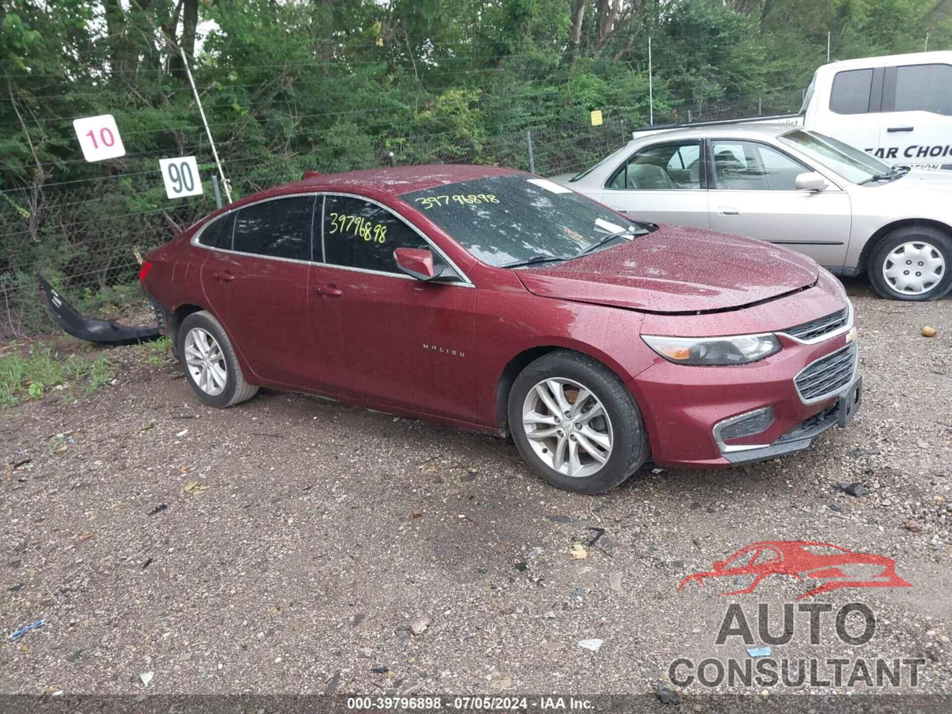 CHEVROLET MALIBU 2016 - 1G1ZE5ST2GF287659