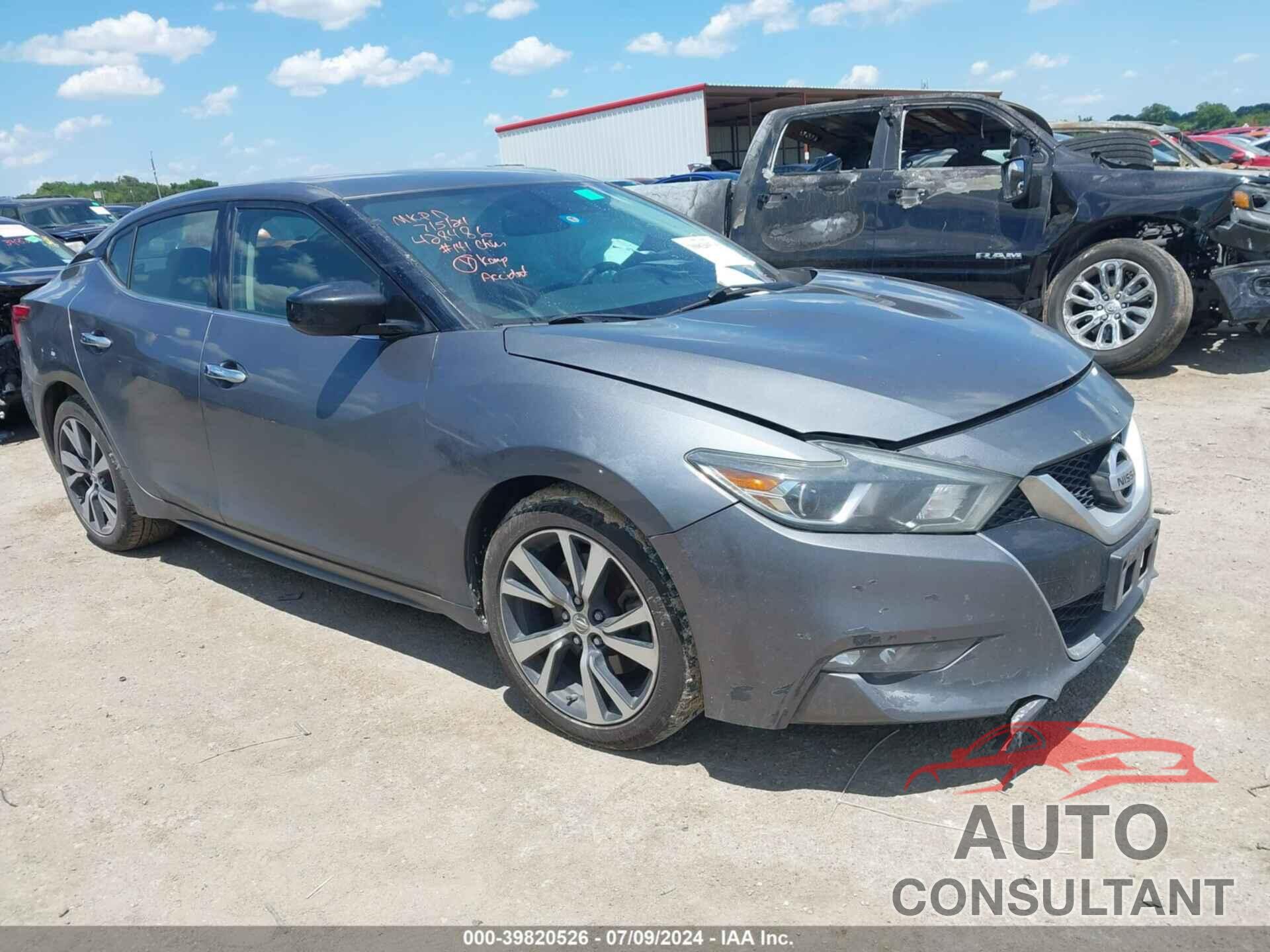 NISSAN MAXIMA 2016 - 1N4AA6AP7GC425522