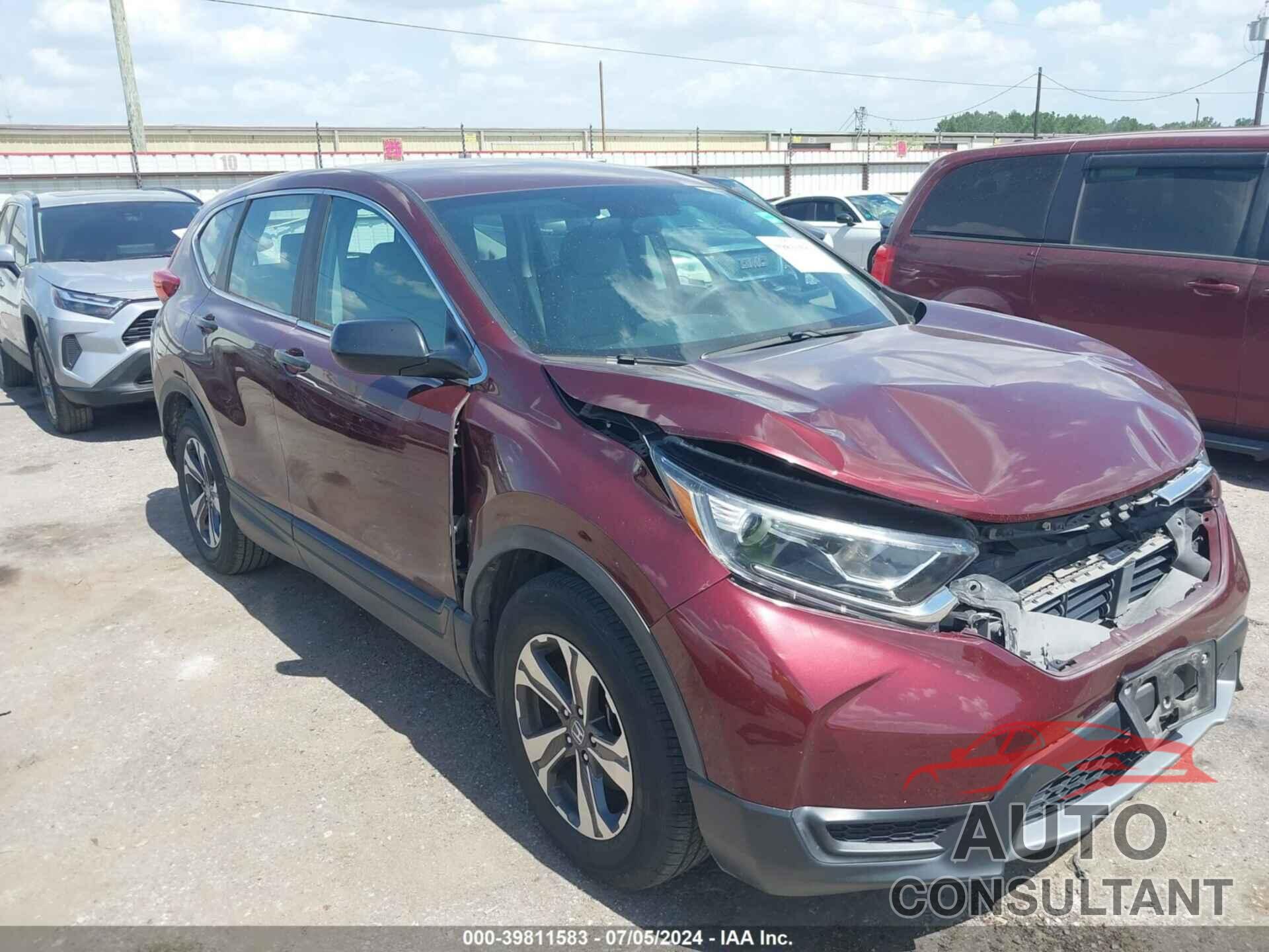 HONDA CR-V 2017 - 7FARW5H30HE015228