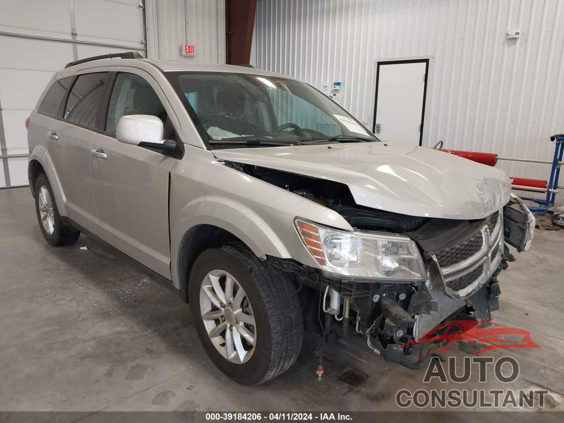 DODGE JOURNEY 2013 - 3C4PDCBG4DT720912