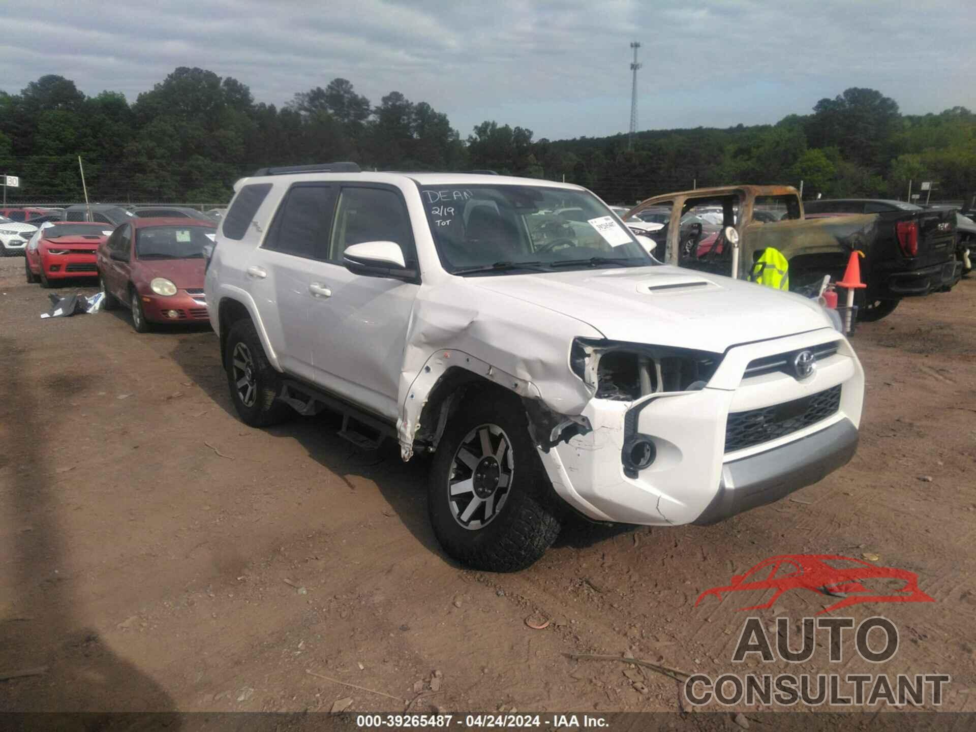 TOYOTA 4RUNNER 2020 - JTEBU5JR7L5785045