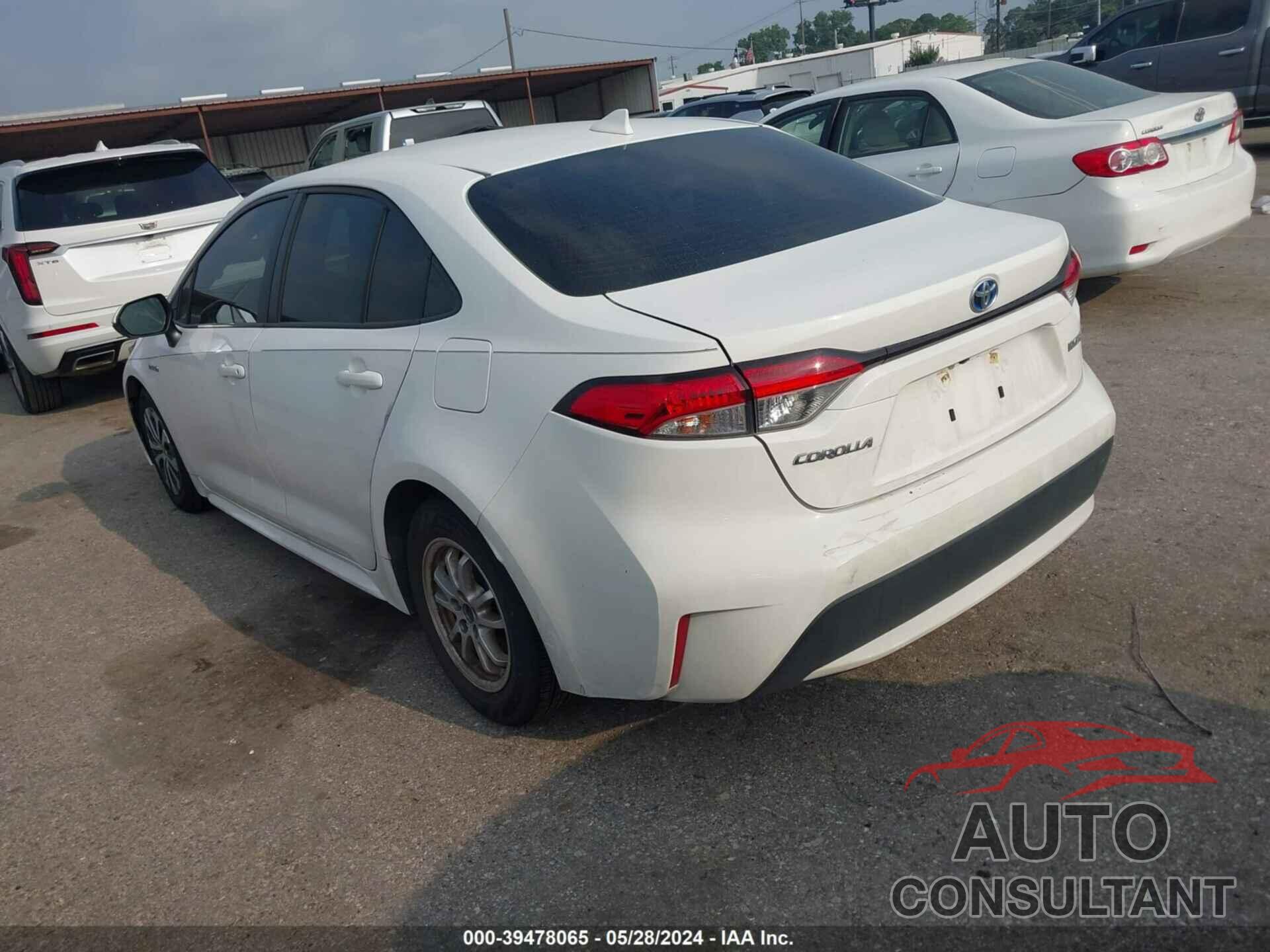 TOYOTA COROLLA 2021 - JTDEAMDE8MJ003292