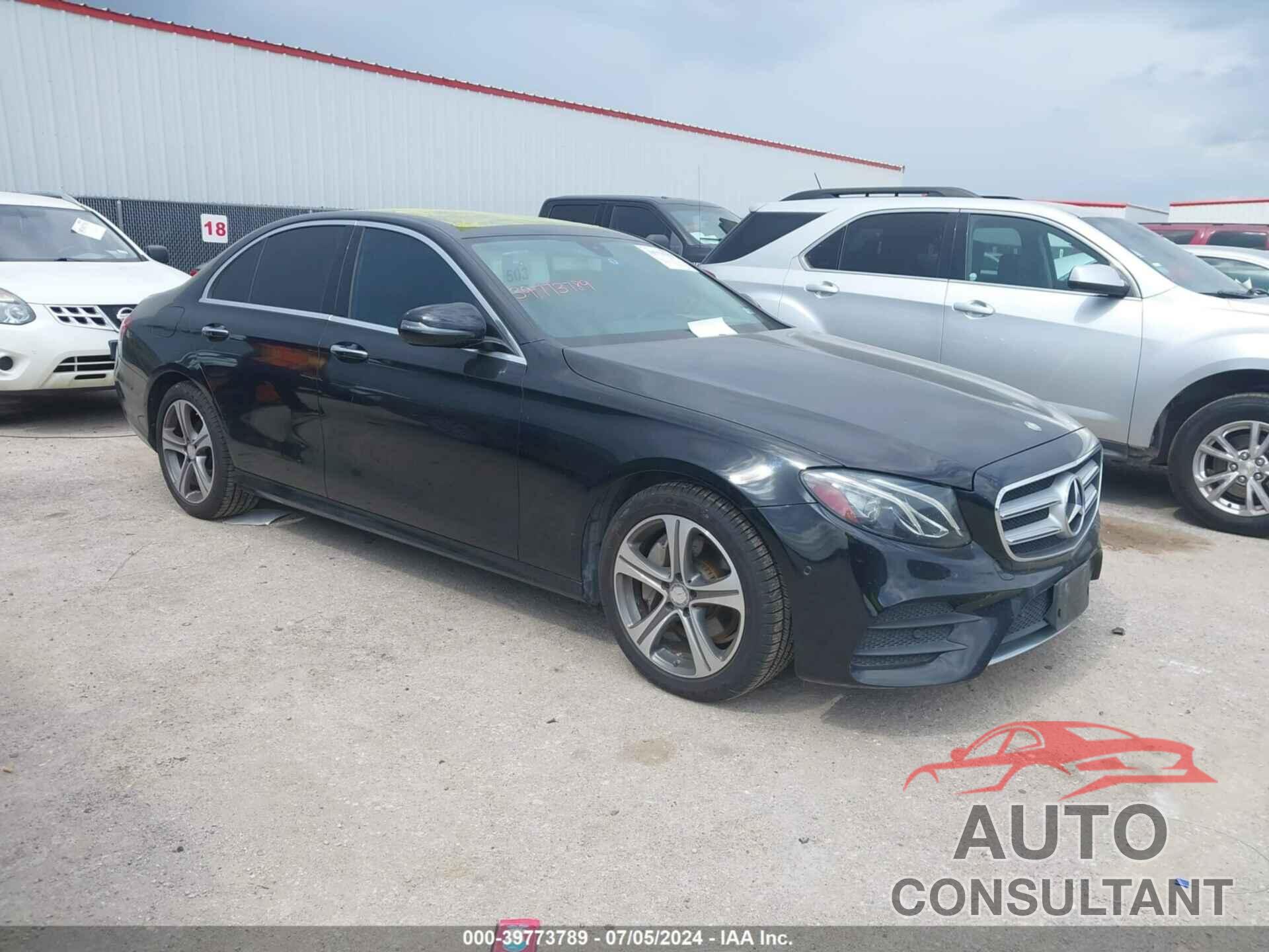 MERCEDES-BENZ E 300 2017 - WDDZF4JB2HA052660