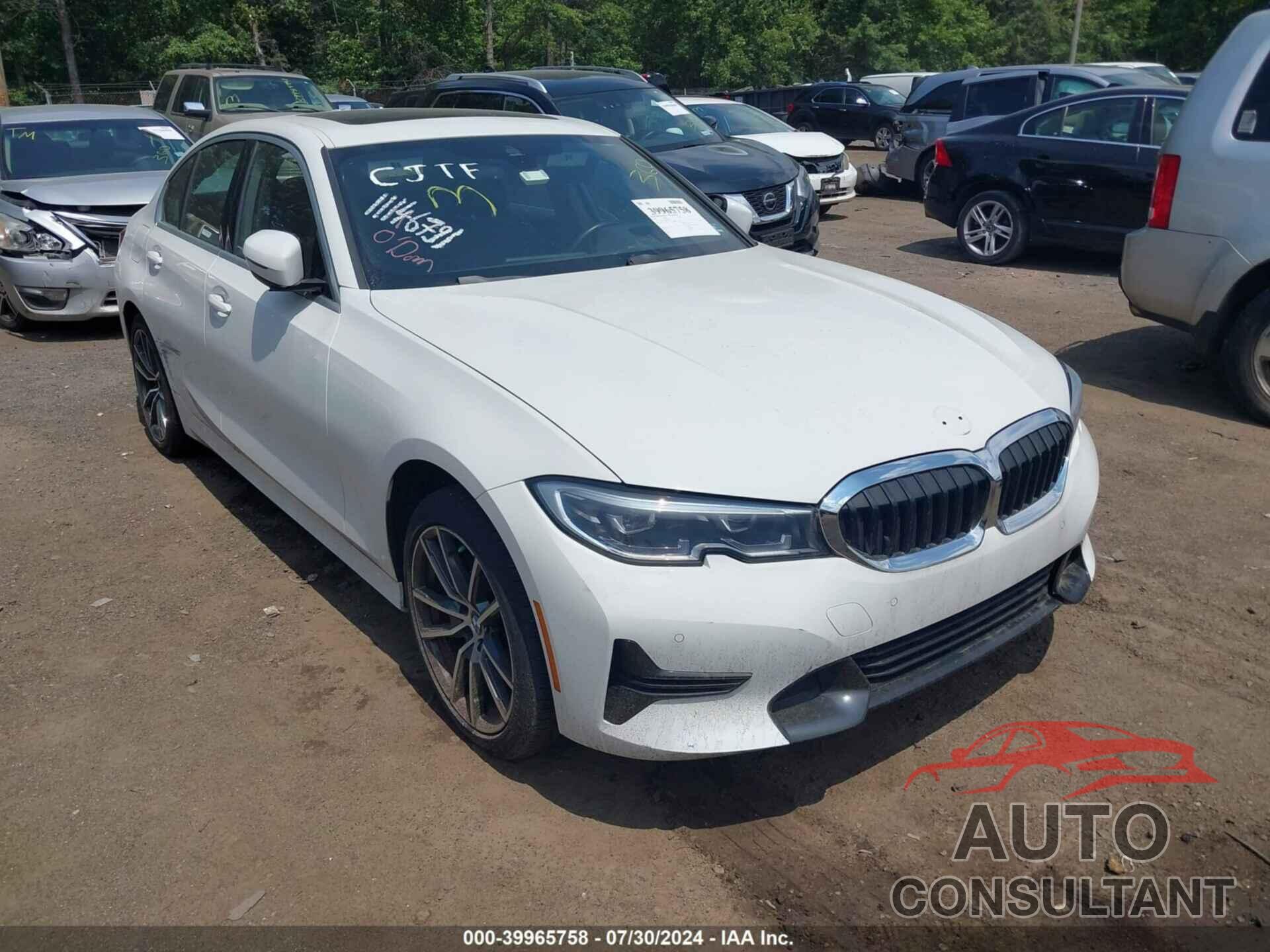 BMW 3 SERIES 2021 - 3MW5R7J01M8B81962