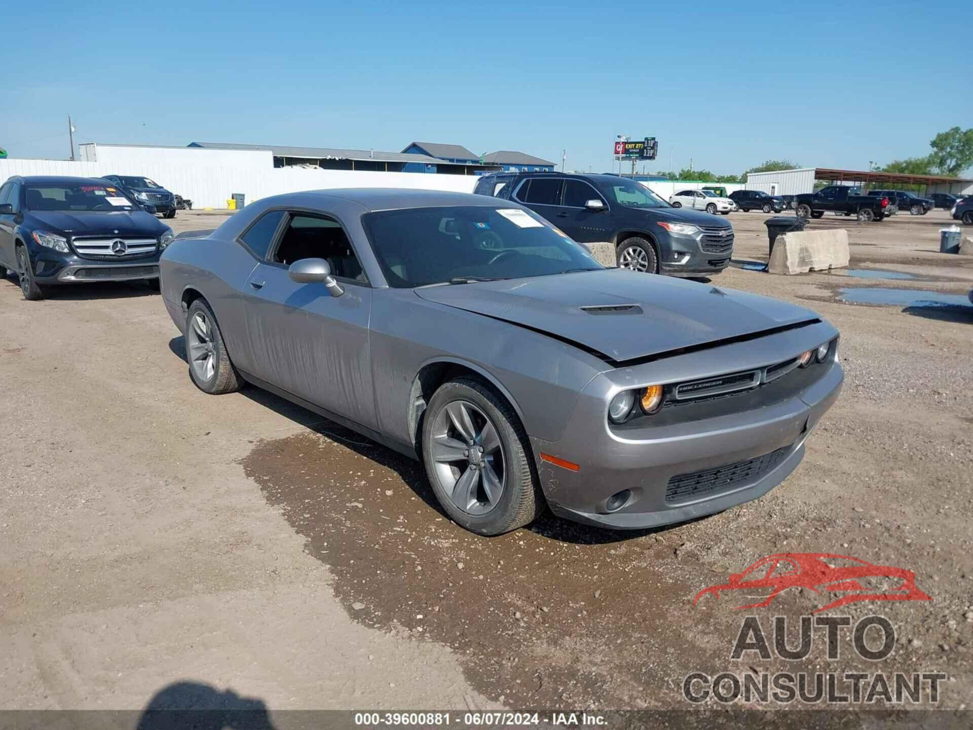 DODGE CHALLENGER 2016 - 2C3CDZAG1GH280068