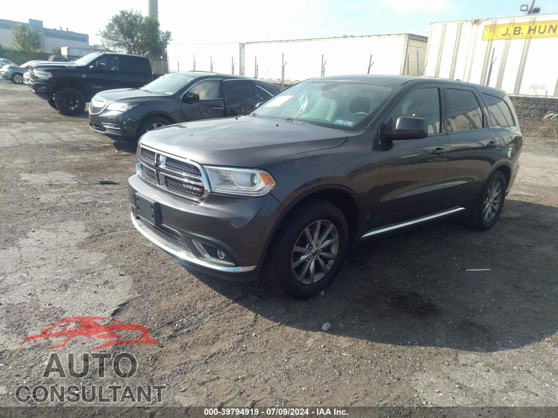 DODGE DURANGO 2017 - 1C4RDHAG0HC669613