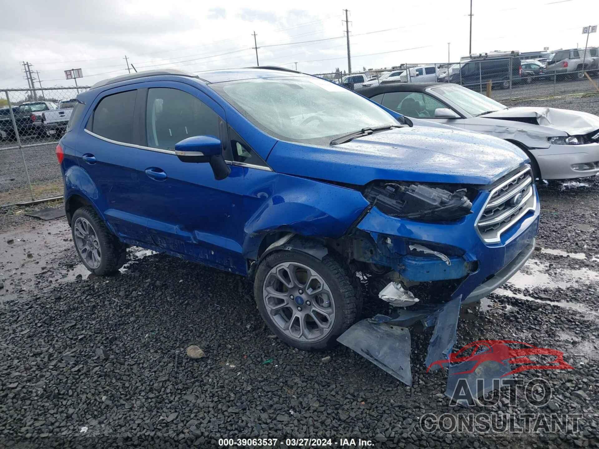 FORD ECOSPORT 2019 - MAJ6S3KL0KC257888