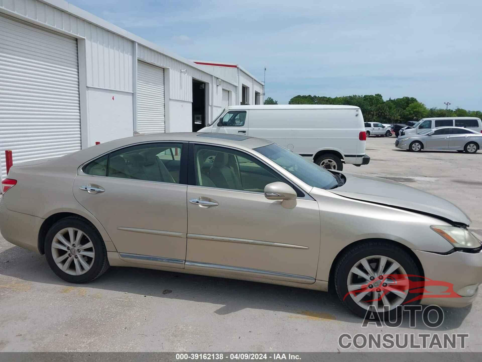 LEXUS ES 350 2012 - JTHBK1EG8C2496624