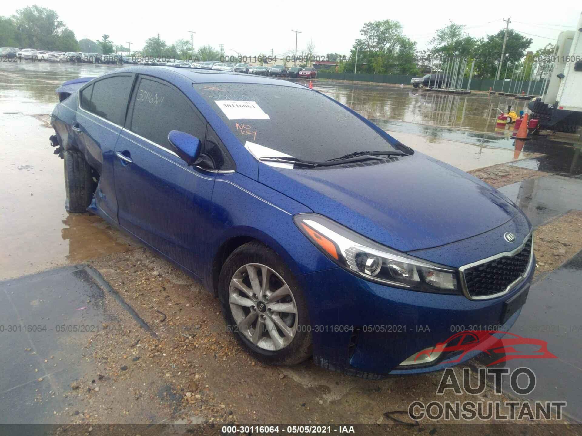 KIA FORTE 2017 - 3KPFL4A70HE045964