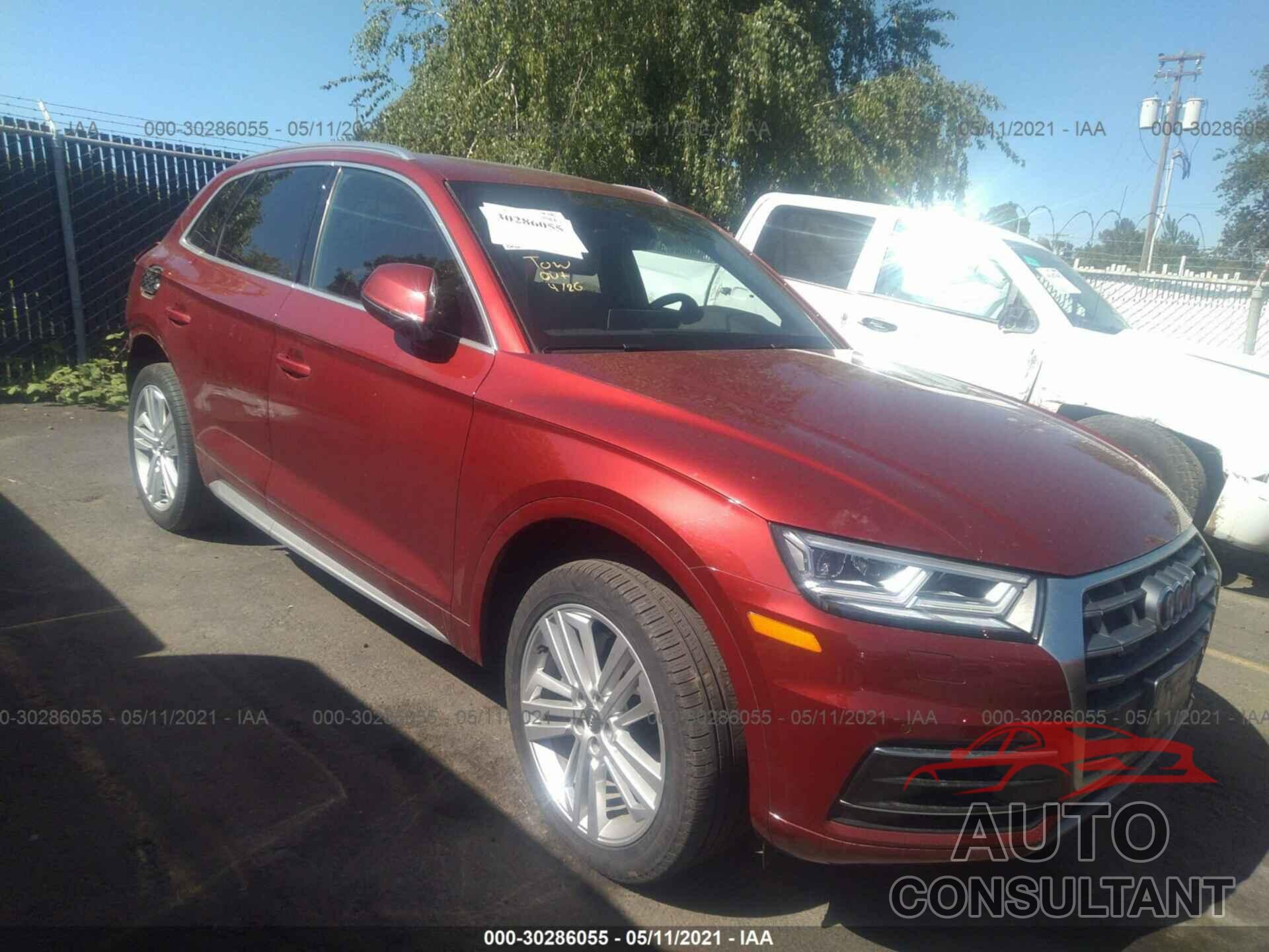 AUDI Q5 2018 - WA1BNAFY2J2080219