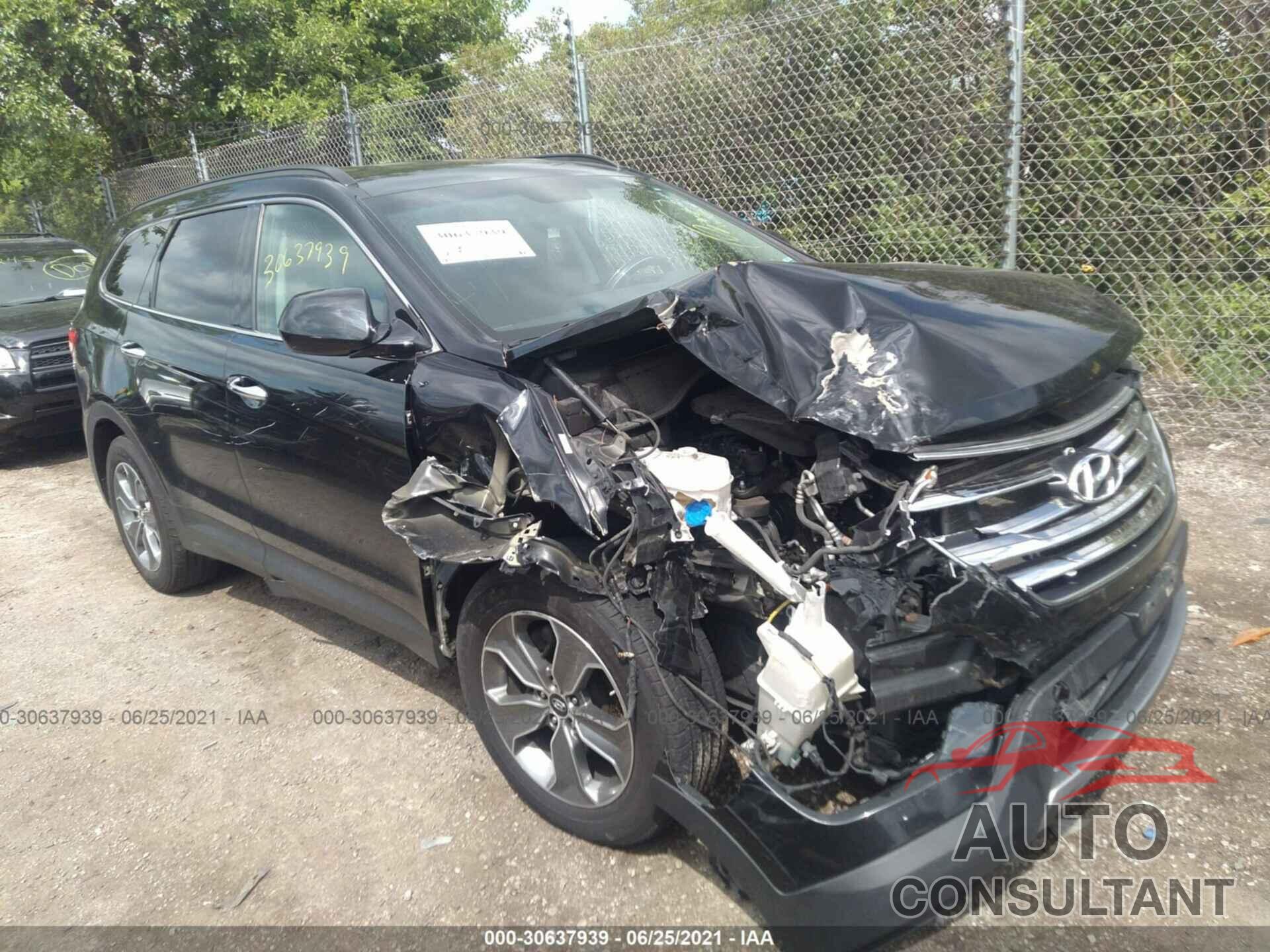 HYUNDAI SANTA FE 2016 - KM8SMDHF7GU153017