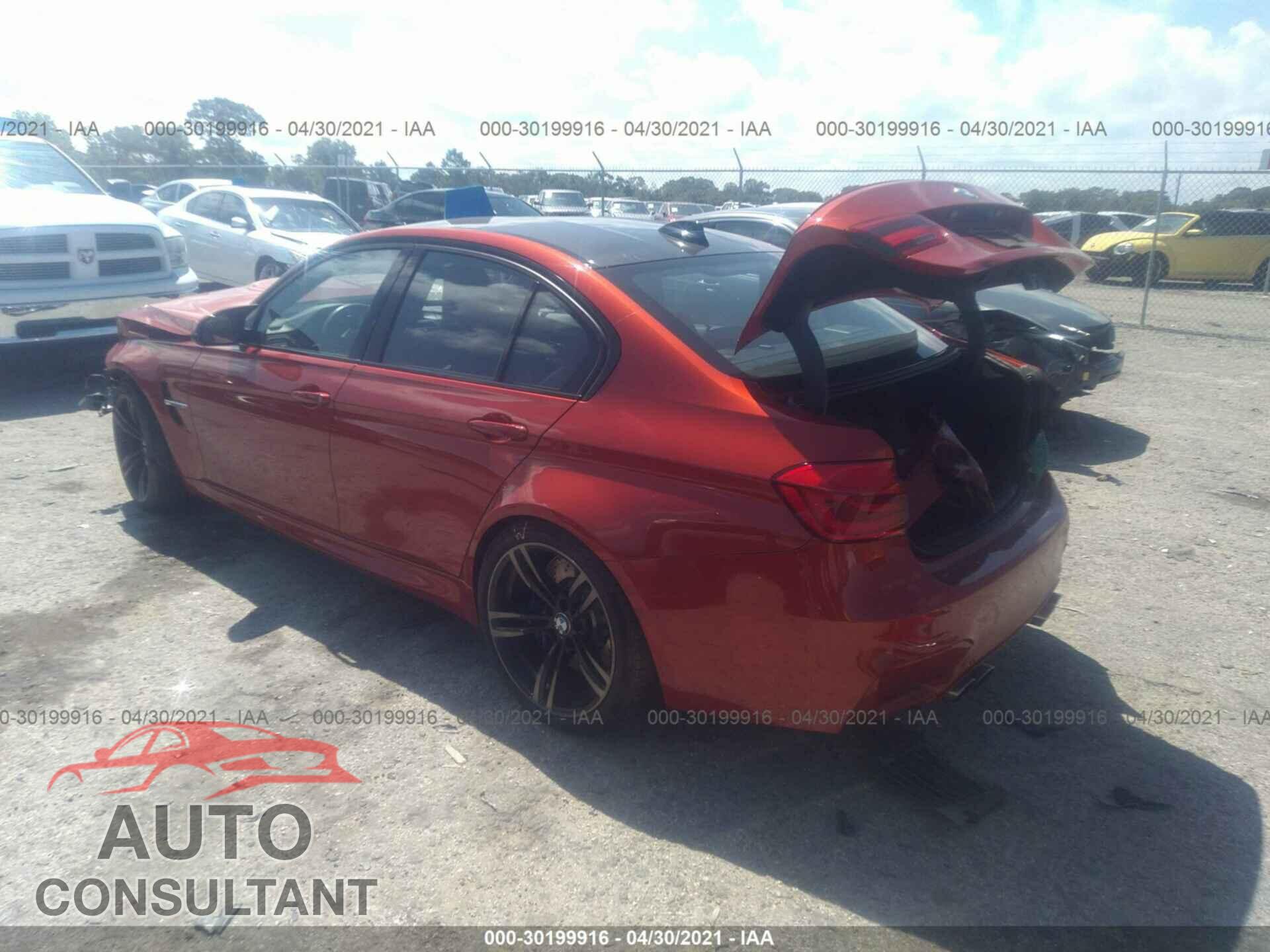 BMW M3 2017 - WBS8M9C33H5G84912