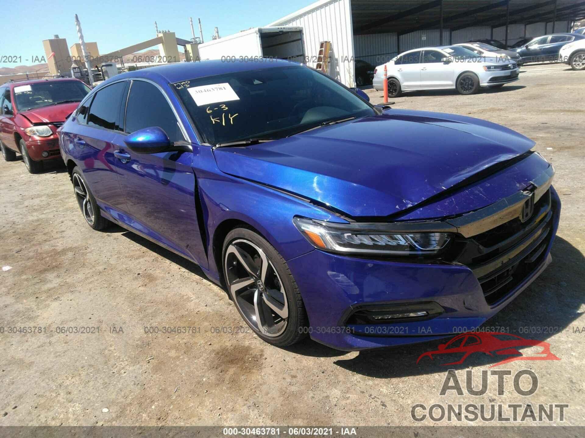 HONDA ACCORD SEDAN 2019 - 1HGCV1F3XKA160536