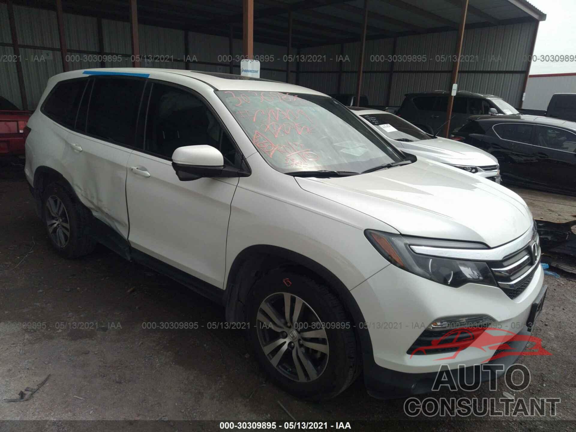HONDA PILOT 2016 - 5FNYF5H70GB040154