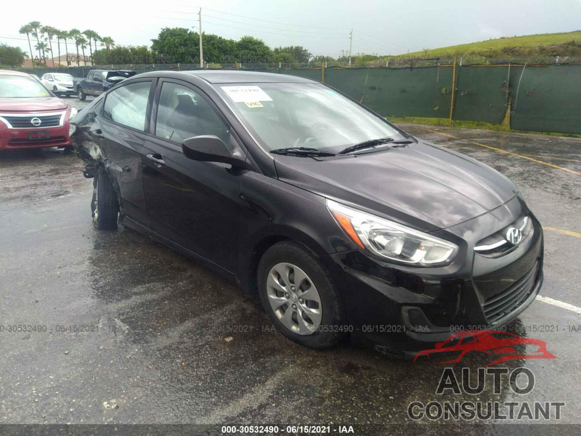 HYUNDAI ACCENT 2017 - KMHCT4AE9HU219805