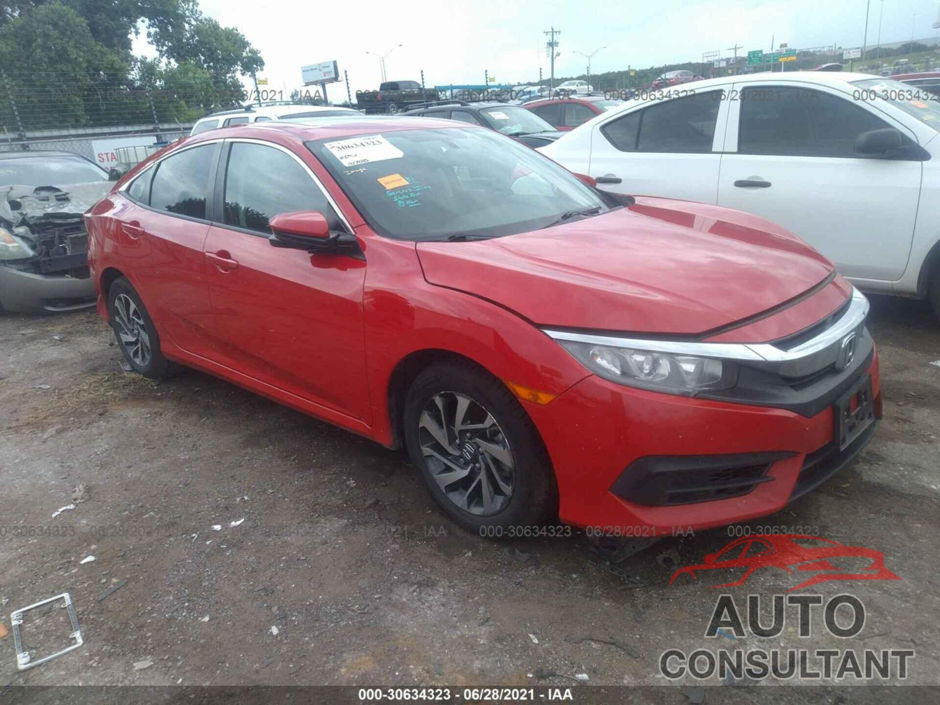 HONDA CIVIC SEDAN 2016 - 2HGFC2F70GH574476