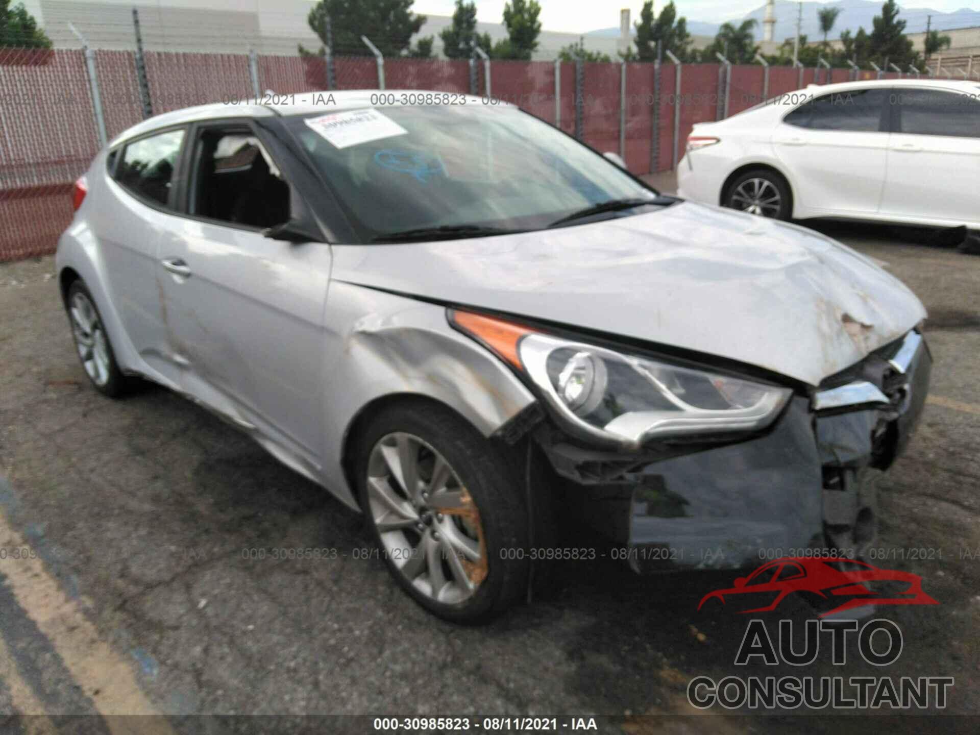 HYUNDAI VELOSTER 2017 - KMHTC6AD8HU309904