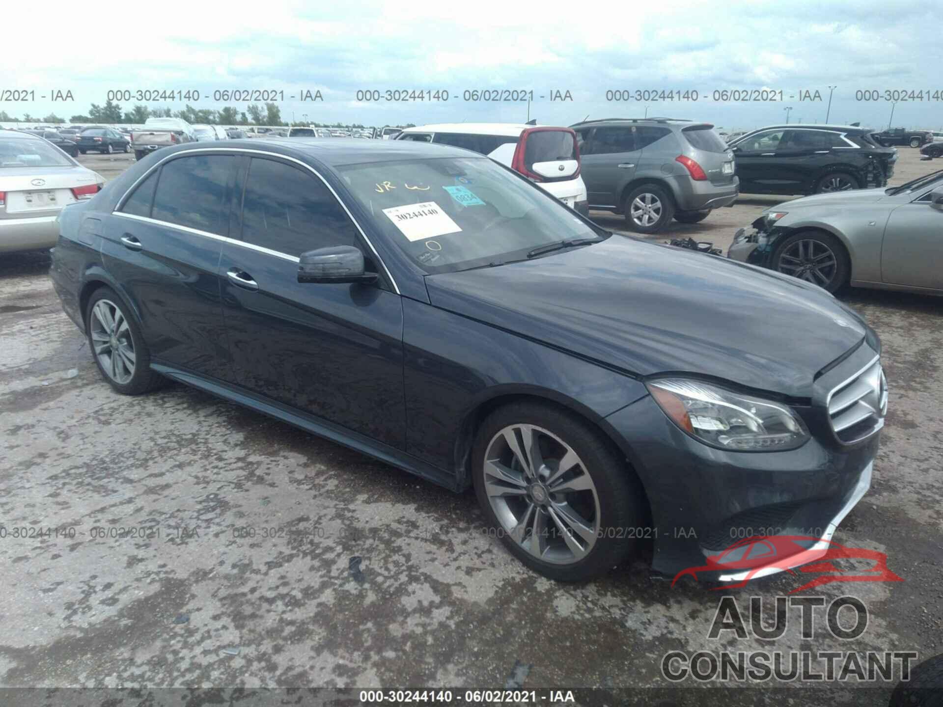 MERCEDES-BENZ E-CLASS 2016 - WDDHF5KB3GB291031